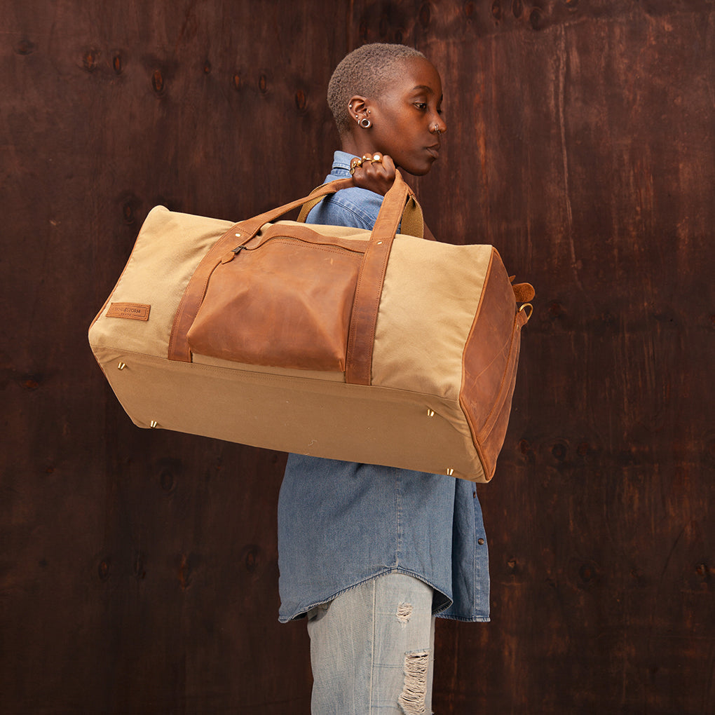 Canvas Adventurer Duffle - Sandstorm Kenya (KE)
