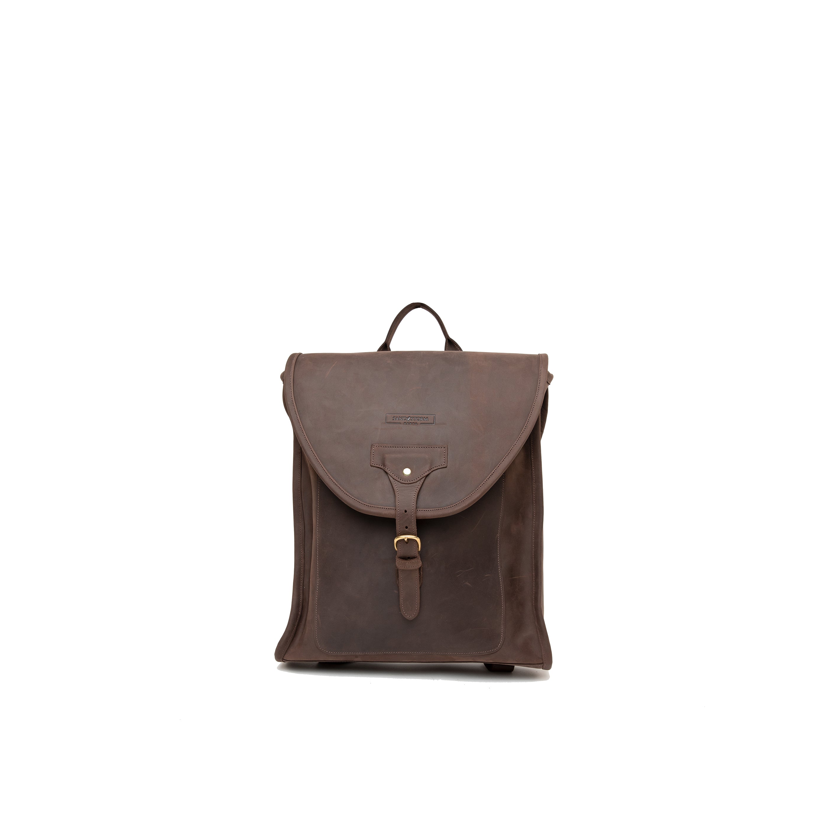 Pull-up Leather Keziah Backpack - Sandstorm Kenya (KE)