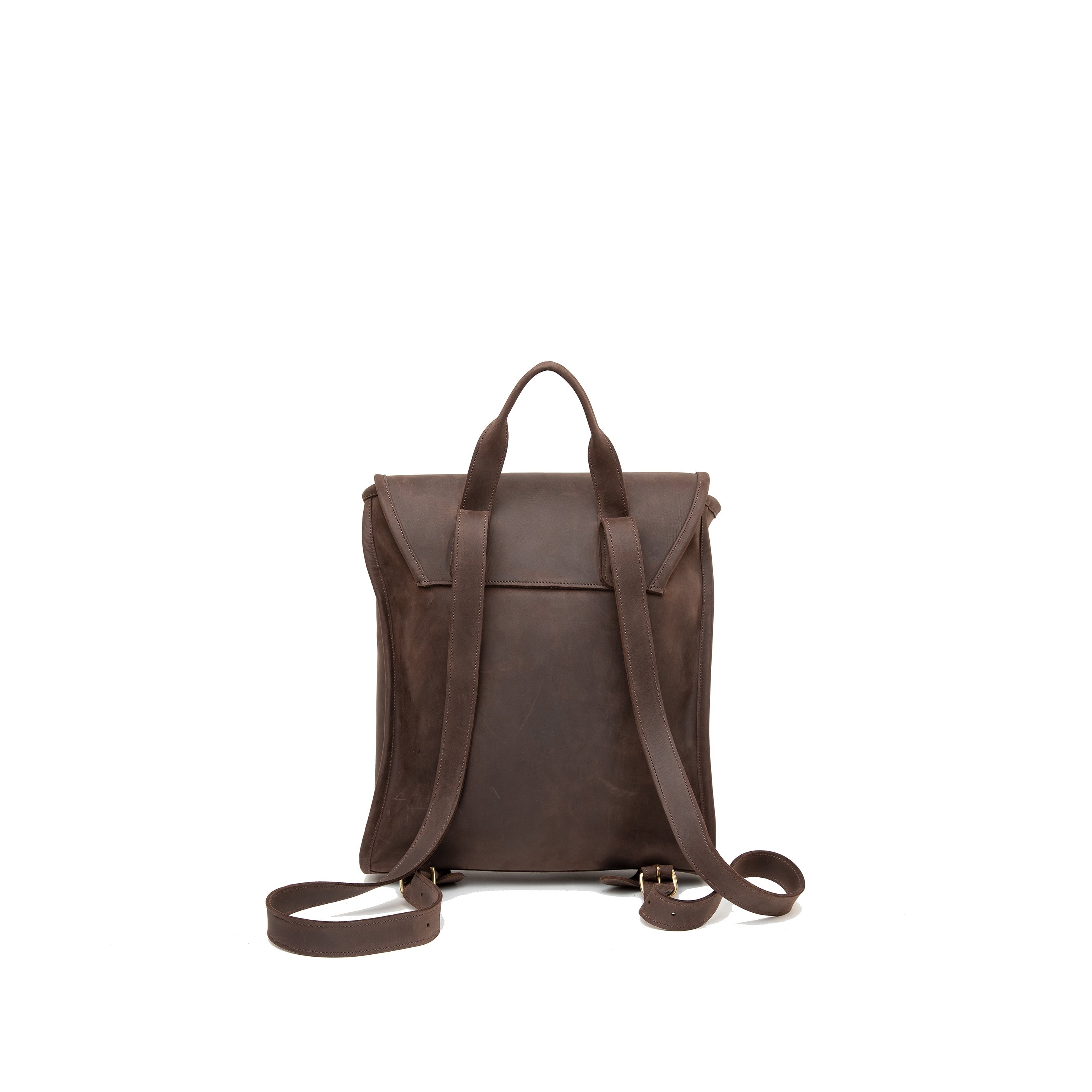 Pull-up Leather Keziah Backpack - Sandstorm Kenya (KE)