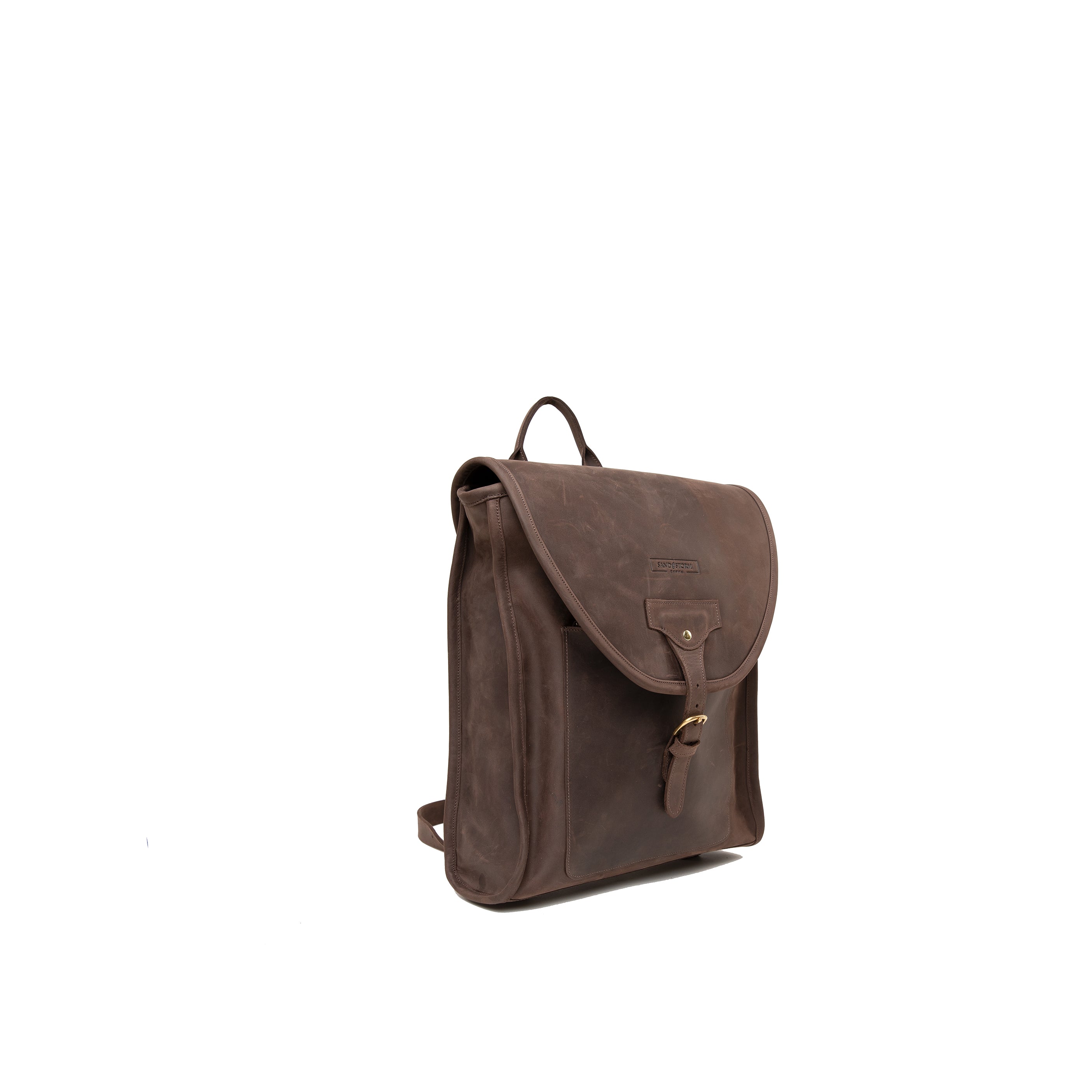 Pull-up Leather Keziah Backpack - Sandstorm Kenya (KE)