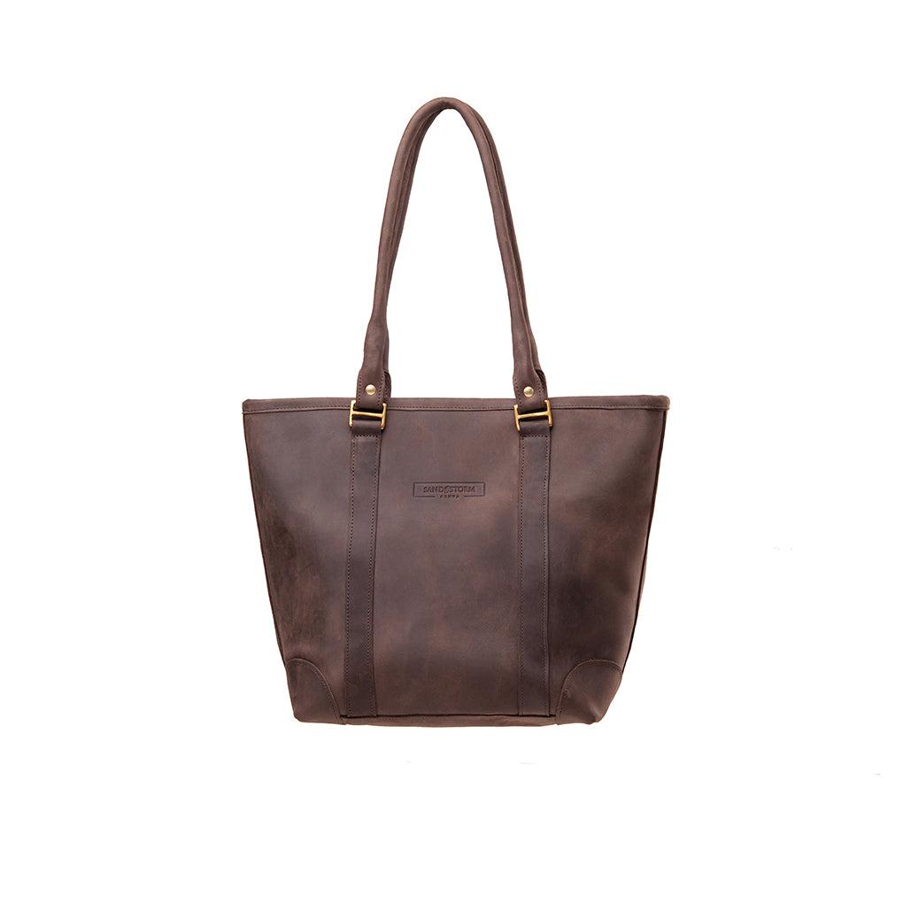 Pull-up Leather Everlyne Tote - Sandstorm Kenya (KE)