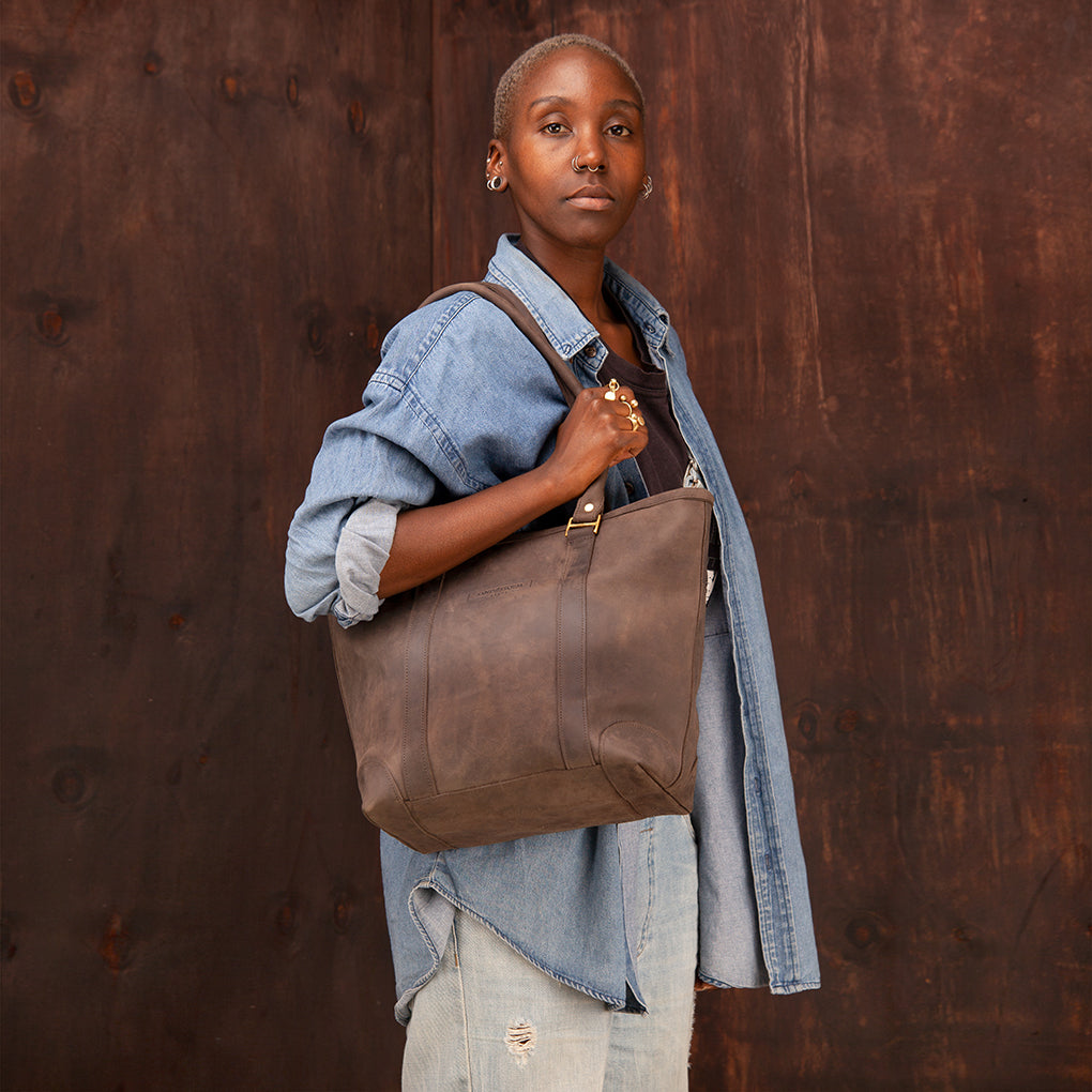 Pull-up Leather Everlyne Tote - Sandstorm Kenya (KE)