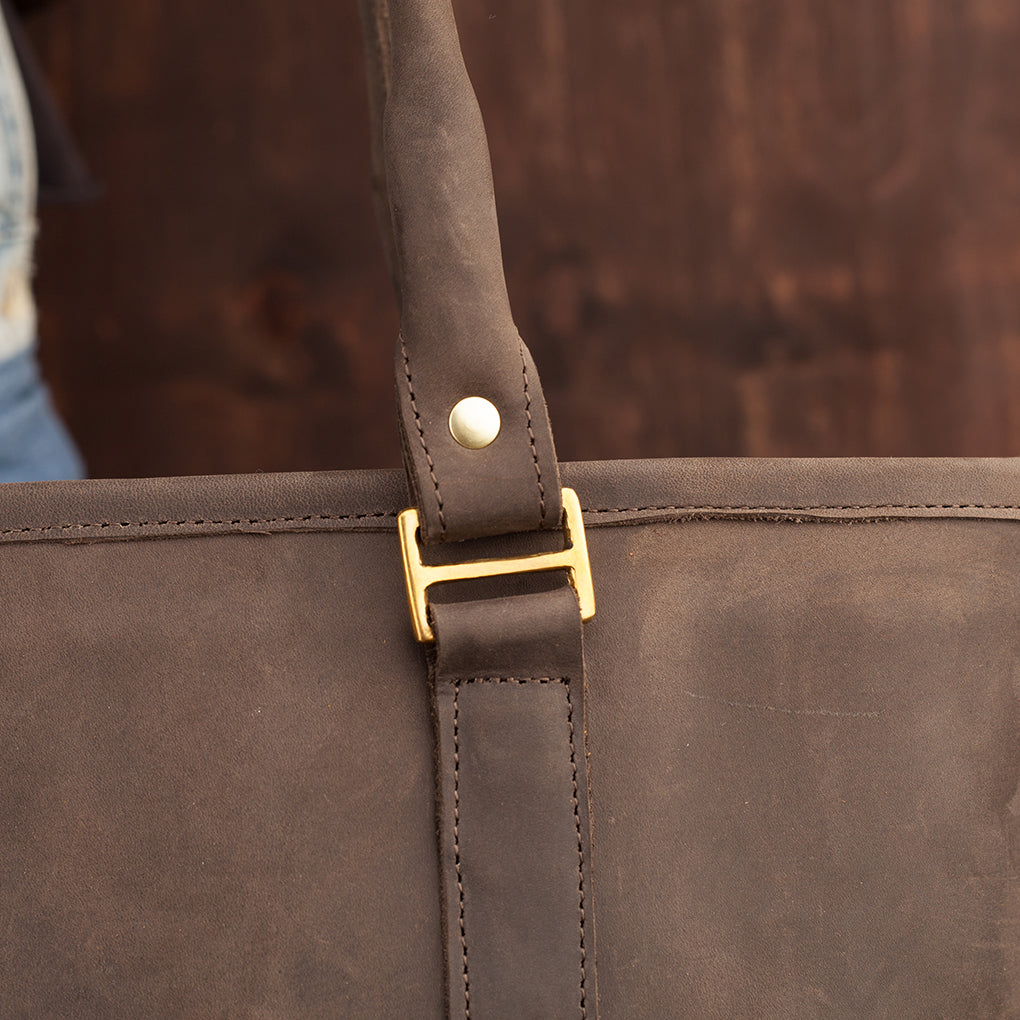 Pull-up Leather Everlyne Tote - Sandstorm Kenya (KE)