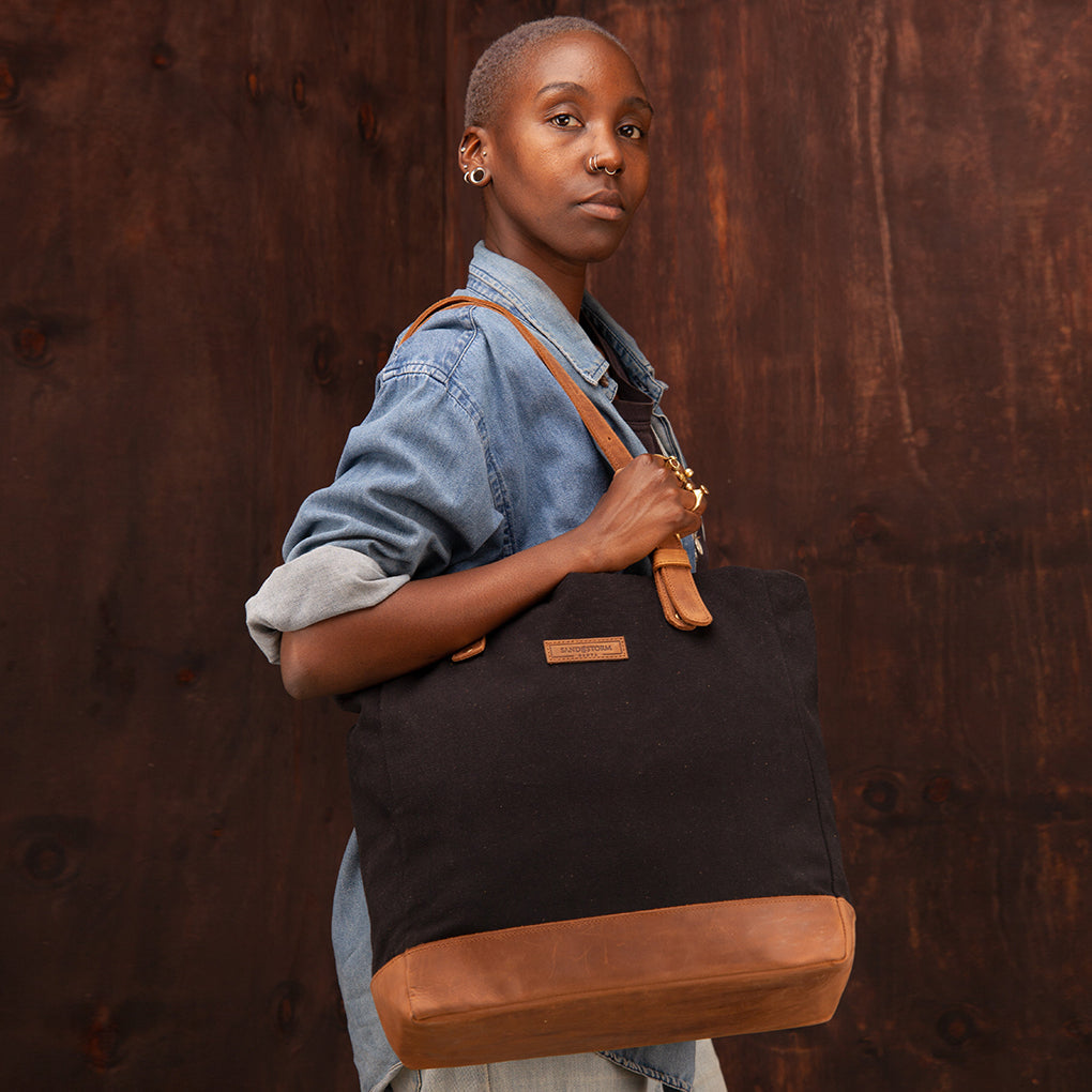 Canvas Metrine Tote - Sandstorm Kenya (KE)