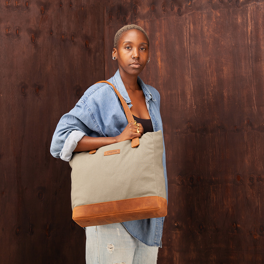 Canvas Metrine Tote - Sandstorm Kenya (KE)