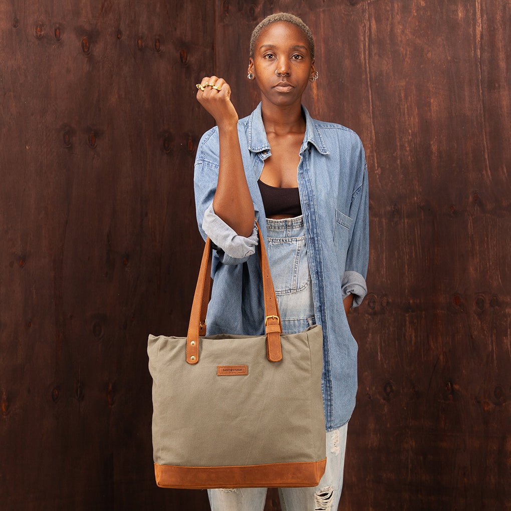 Canvas Metrine Tote - Sandstorm Kenya (KE)