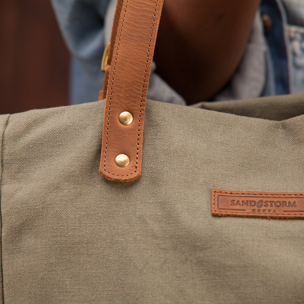 Canvas Metrine Tote - Sandstorm Kenya (KE)