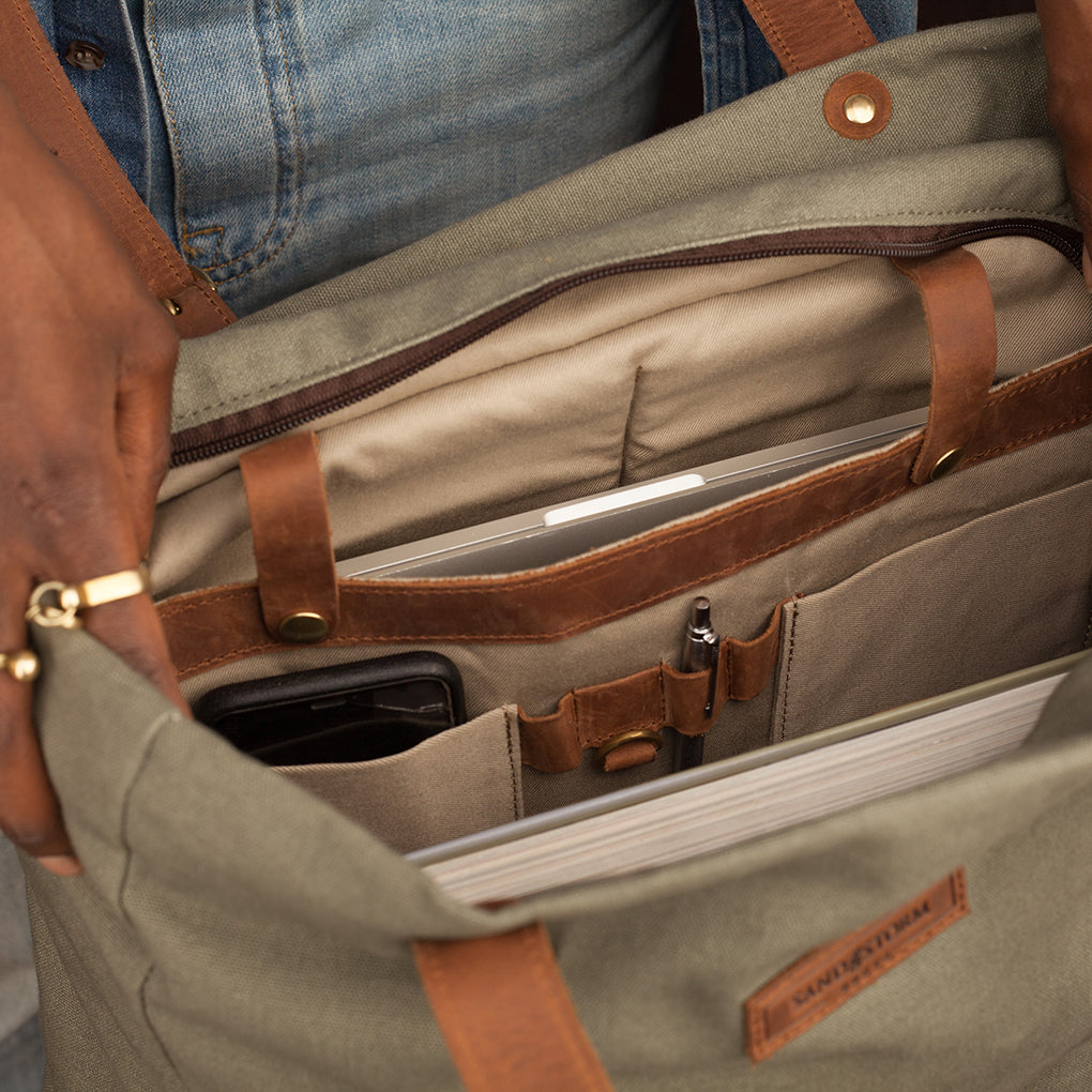 Canvas Metrine Tote - Sandstorm Kenya (KE)
