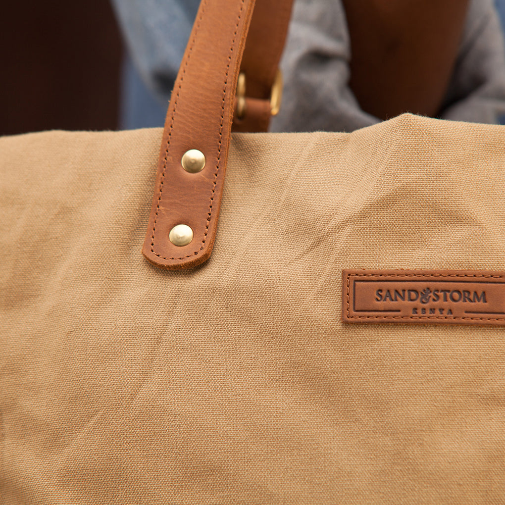 Canvas Metrine Tote - Sandstorm Kenya (KE)