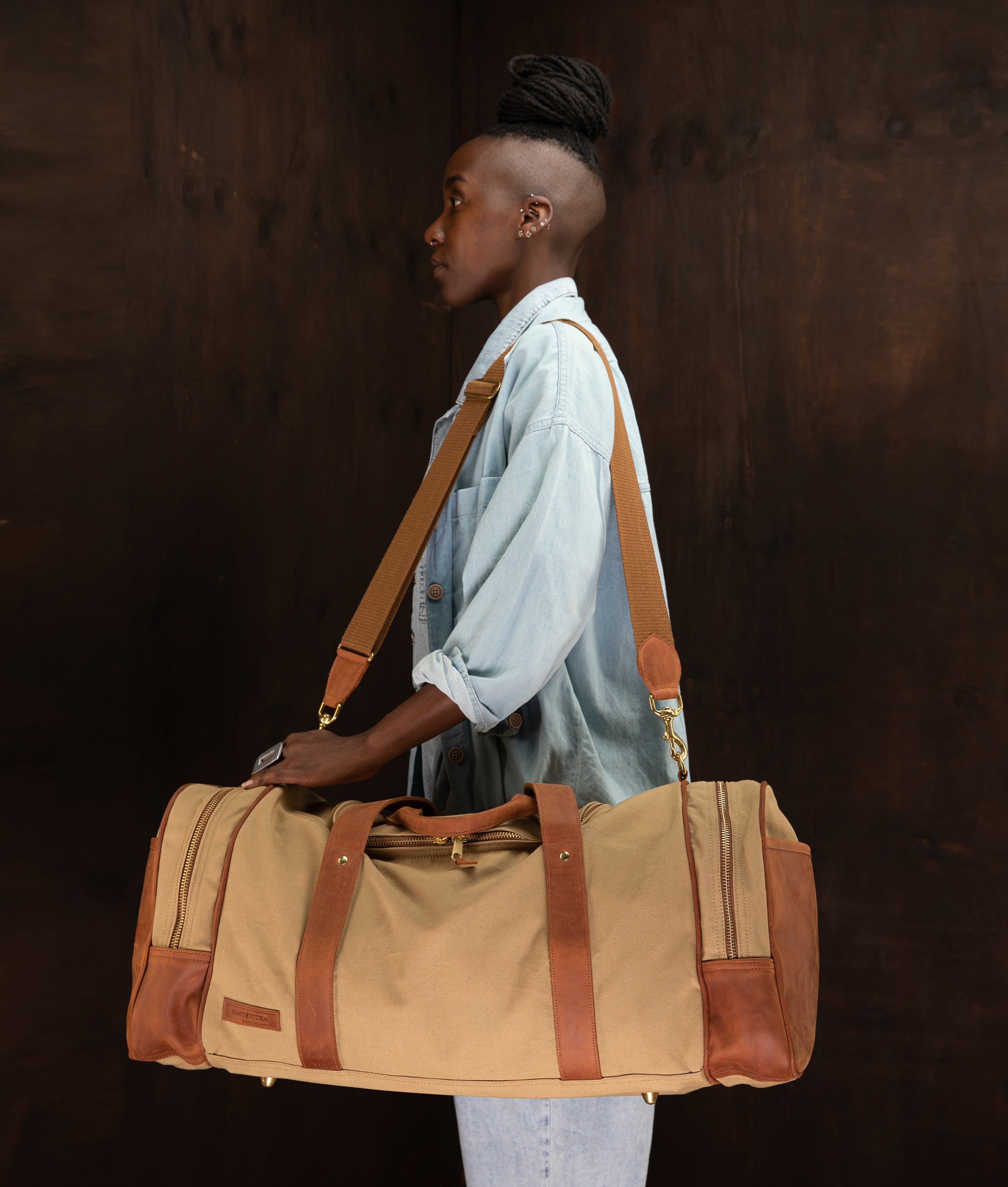 Canvas Pioneer Duffle Bag - Sandstorm Kenya (KE)