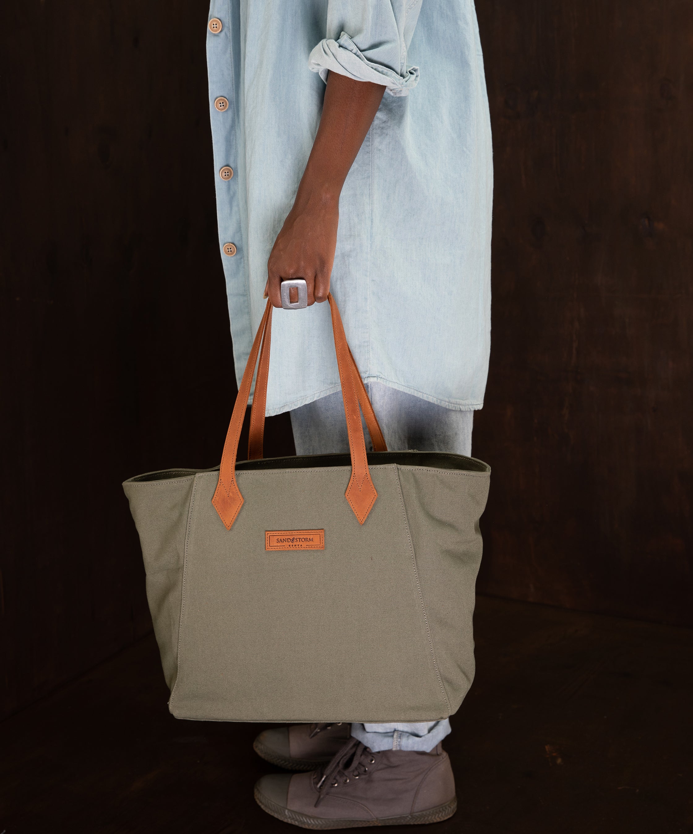 Canvas Jane Tote - Sandstorm Kenya (KE)
