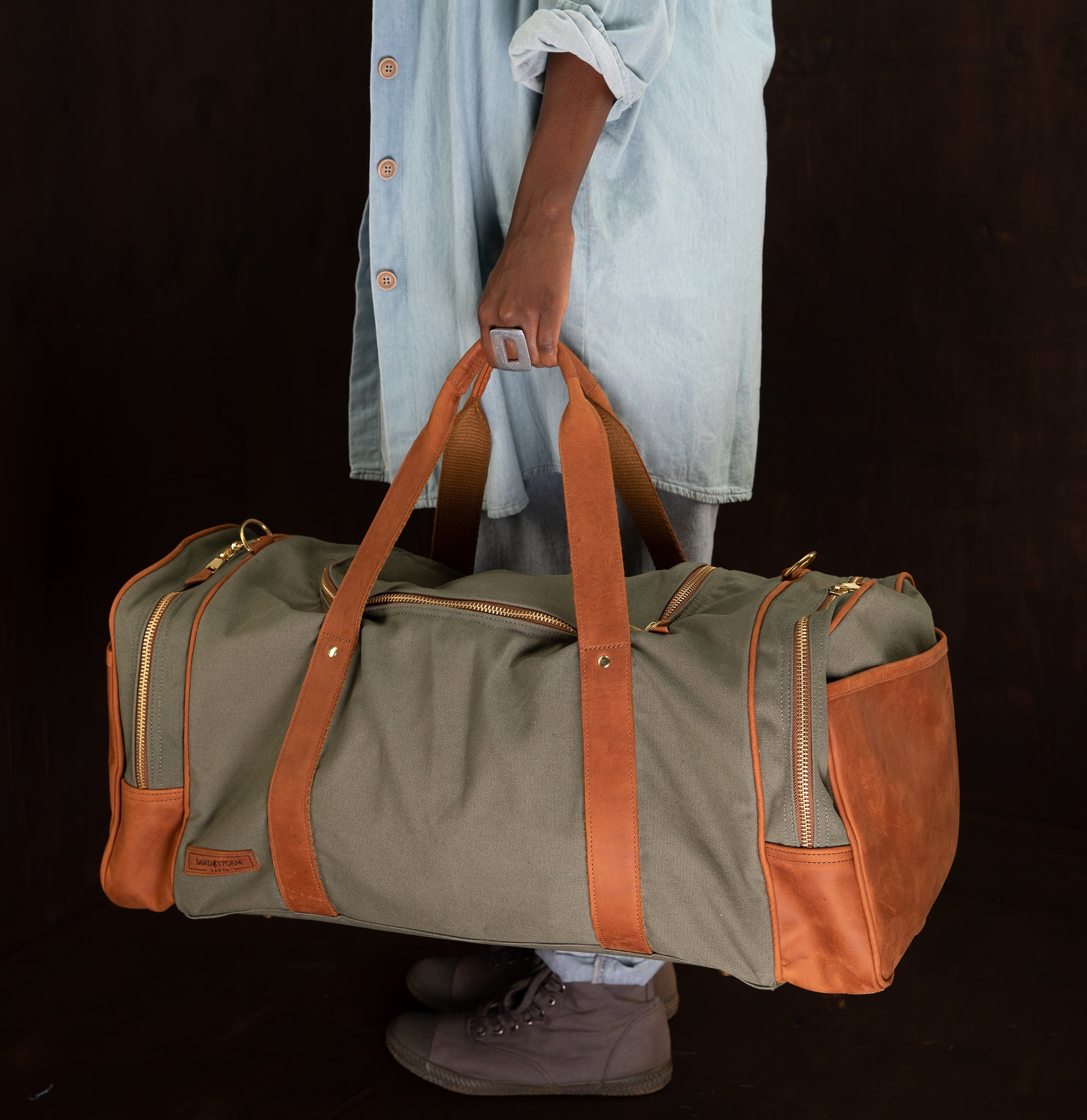Canvas Pioneer Duffle Bag - Sandstorm Kenya (KE)