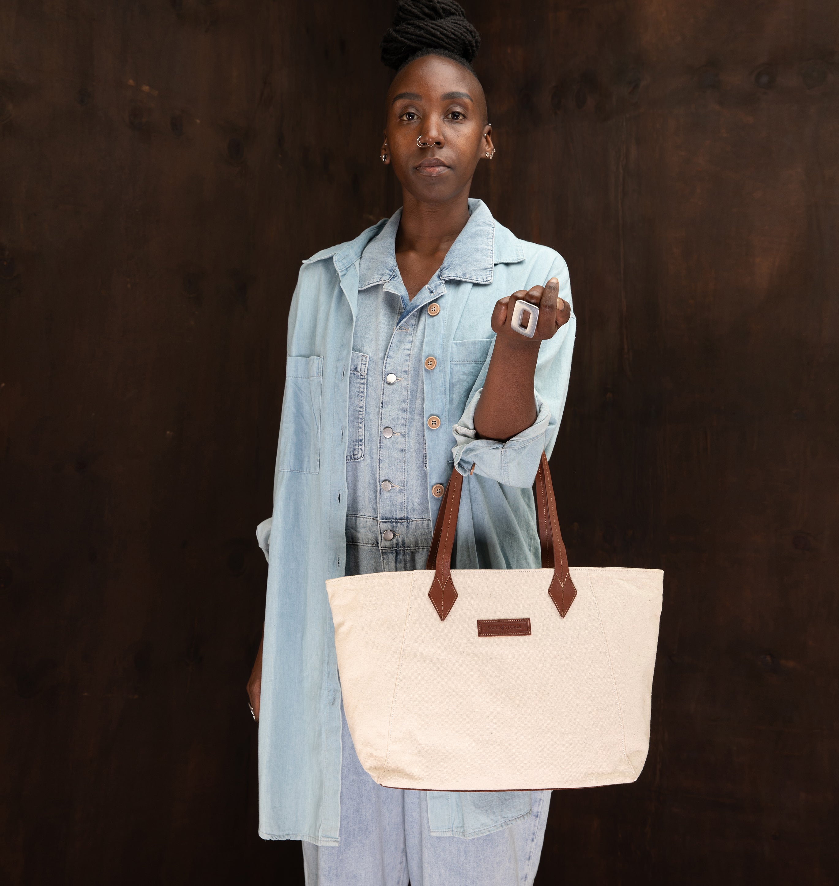Canvas Jane Tote - Sandstorm Kenya (KE)