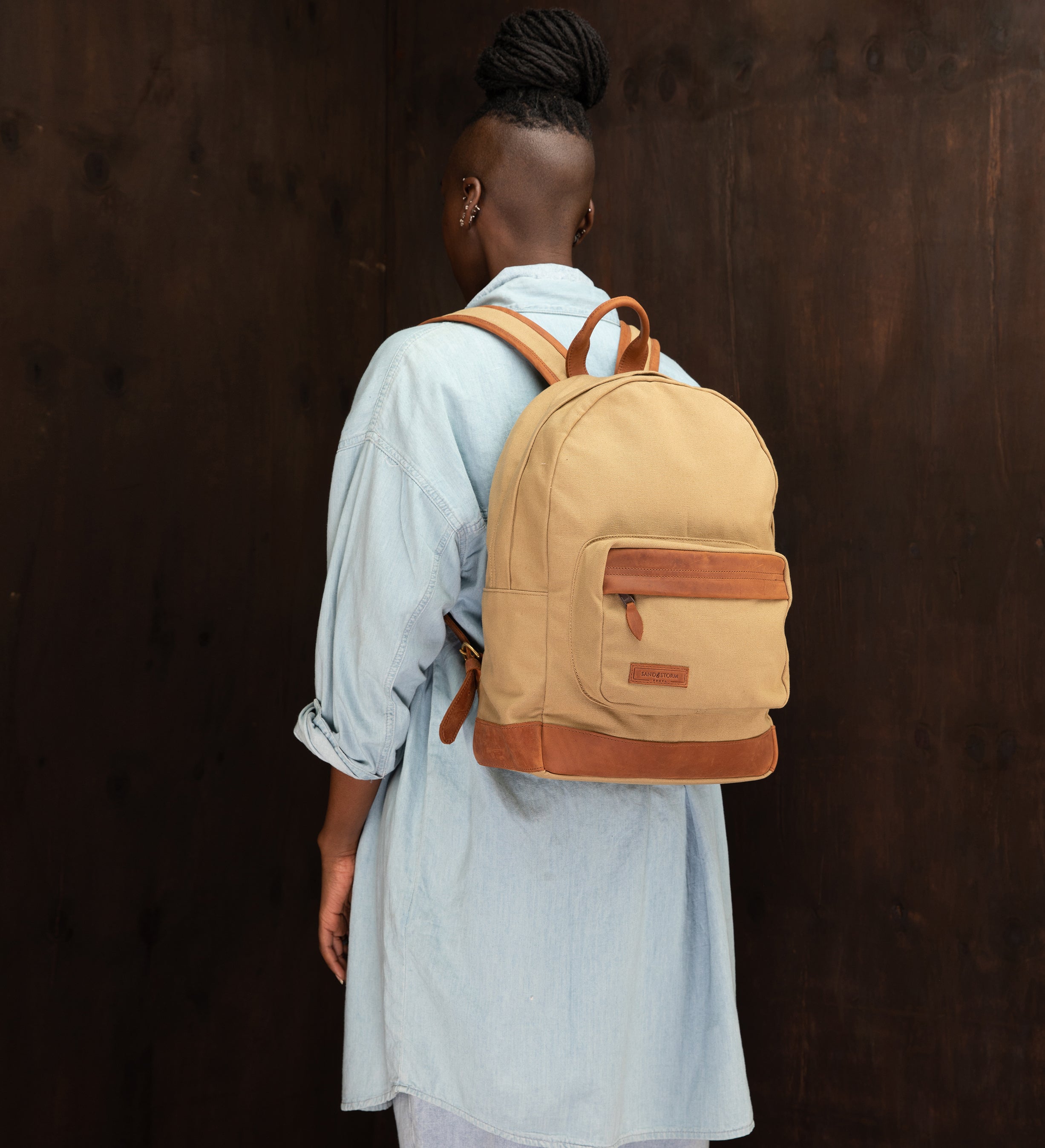 Canvas Hillary Backpack - Sandstorm Kenya (KE)