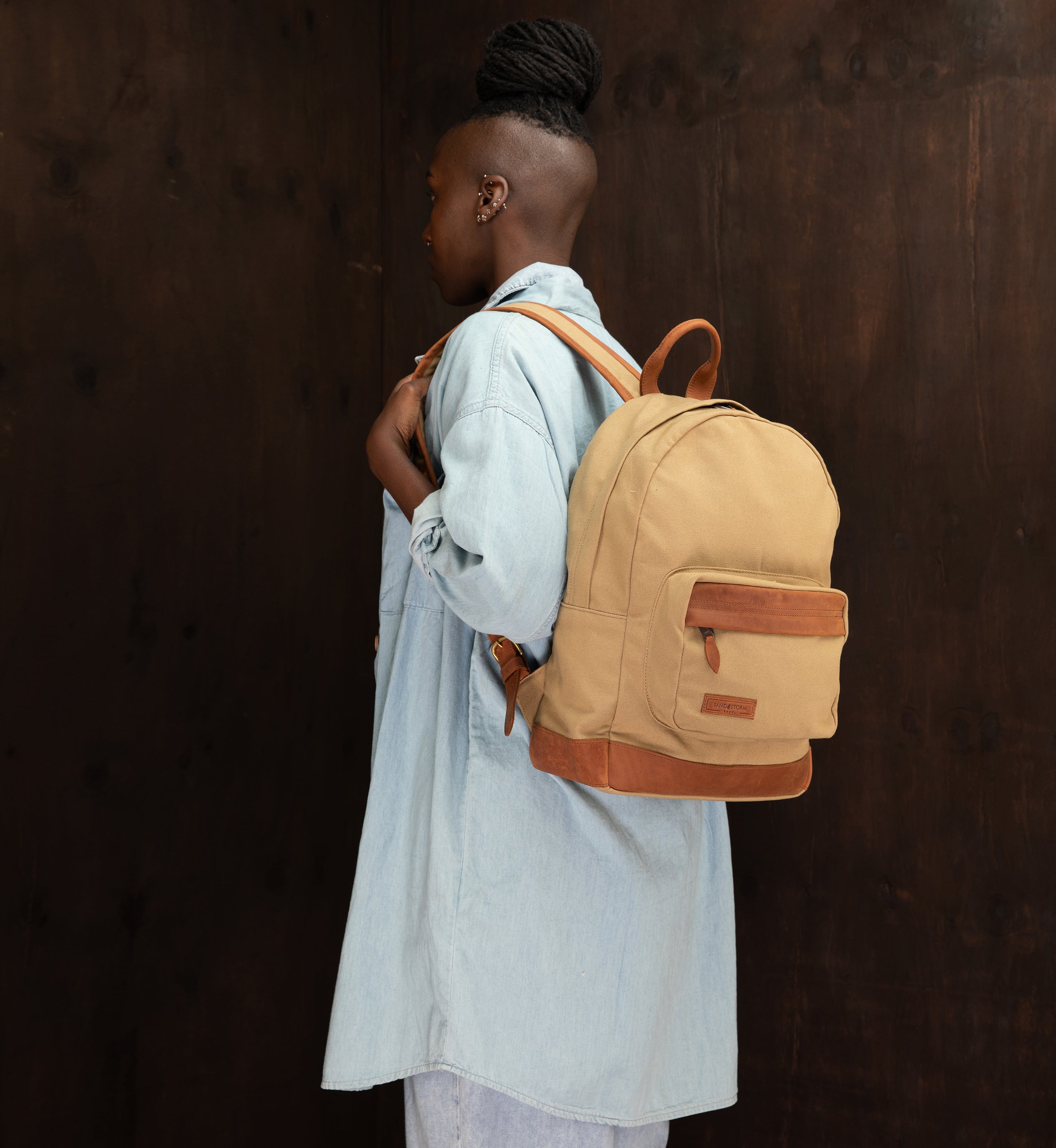 Canvas Hillary Backpack - Sandstorm Kenya (KE)