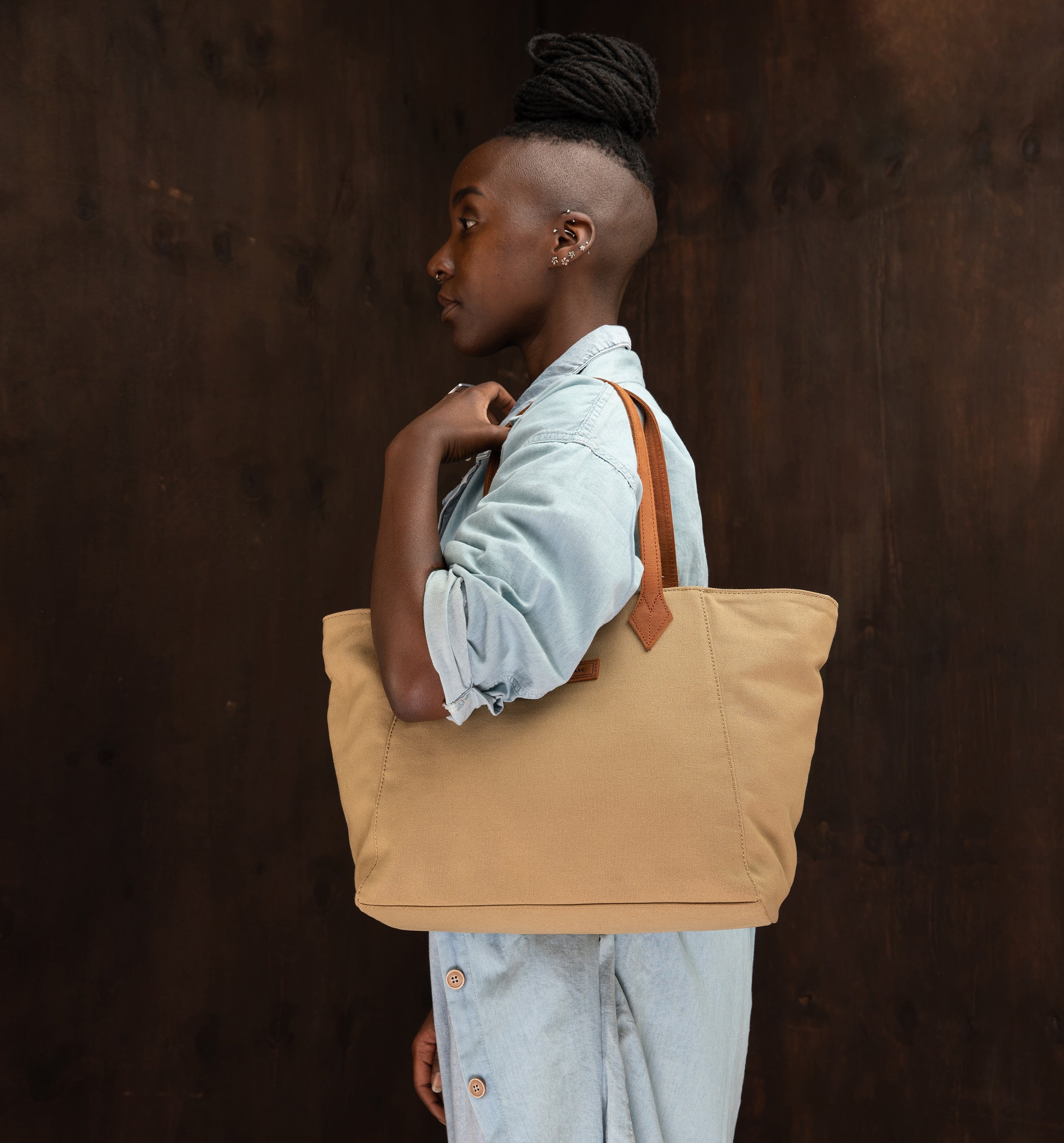 Canvas Jane Tote - Sandstorm Kenya (KE)