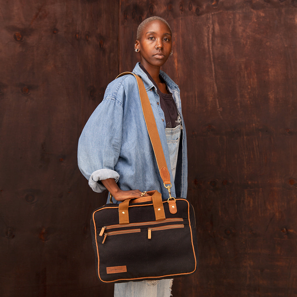 Canvas Andrew Work Bag - Sandstorm Kenya (KE)