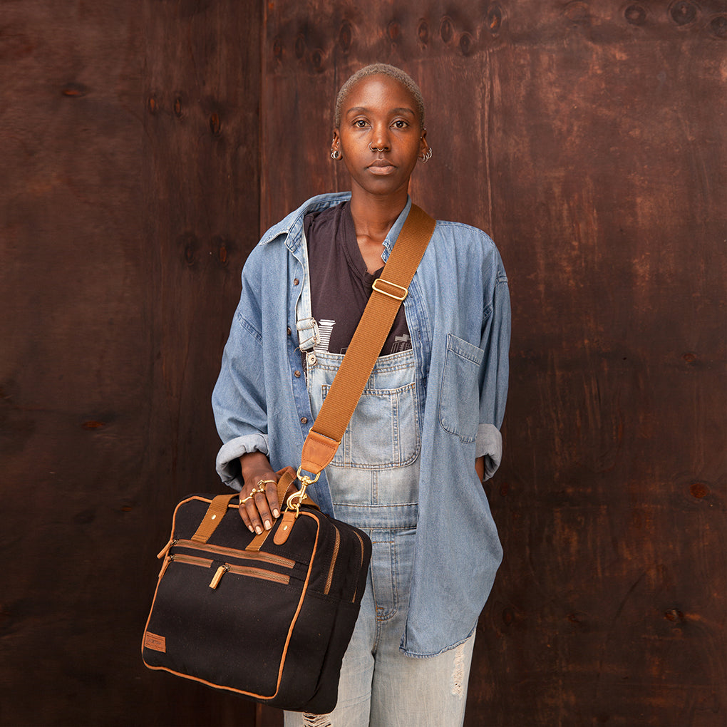 Canvas Andrew Work Bag - Sandstorm Kenya (KE)