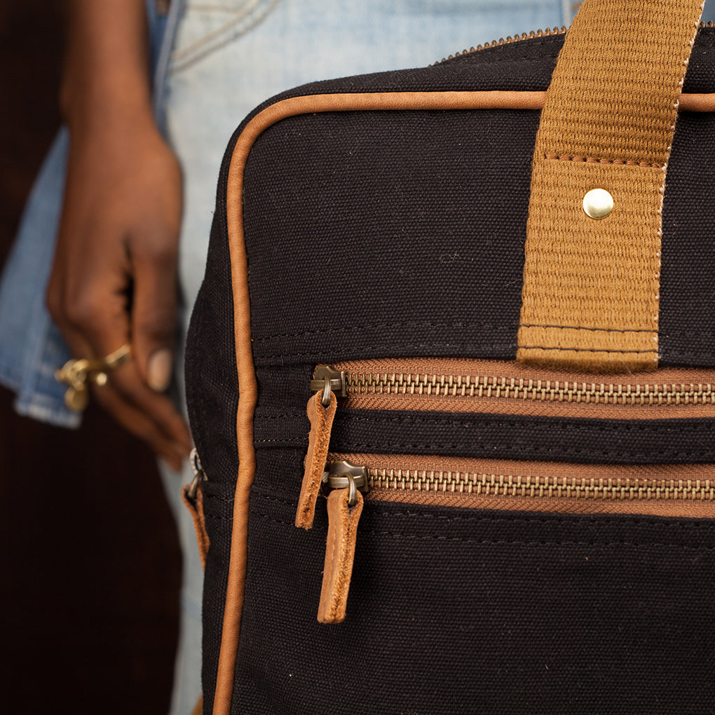 Canvas Andrew Work Bag - Sandstorm Kenya (KE)