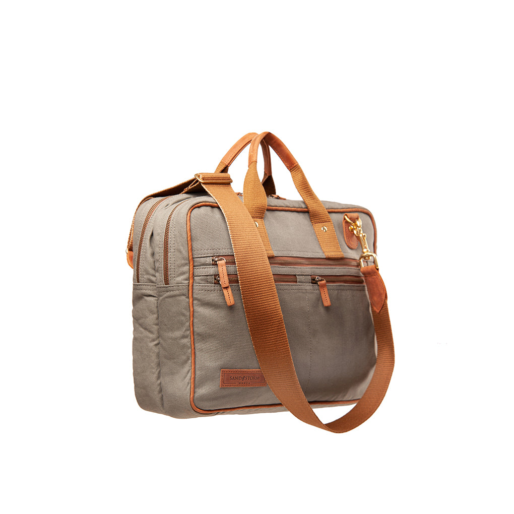 Canvas Andrew Work Bag - Sandstorm Kenya (KE)