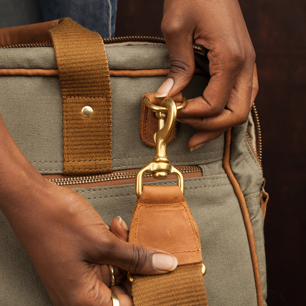Canvas Andrew Work Bag - Sandstorm Kenya (KE)