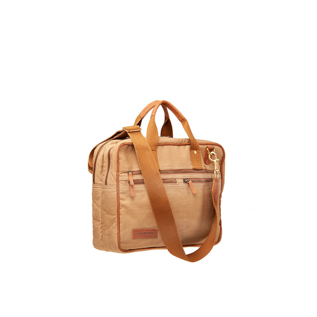 Canvas Andrew Work Bag - Sandstorm Kenya (KE)