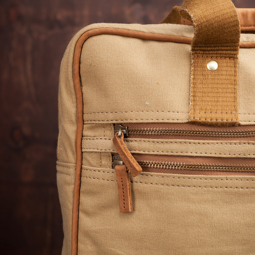 Canvas Andrew Work Bag - Sandstorm Kenya (KE)