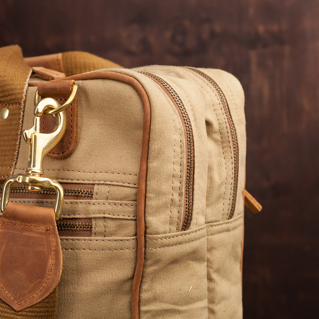 Canvas Andrew Work Bag - Sandstorm Kenya (KE)