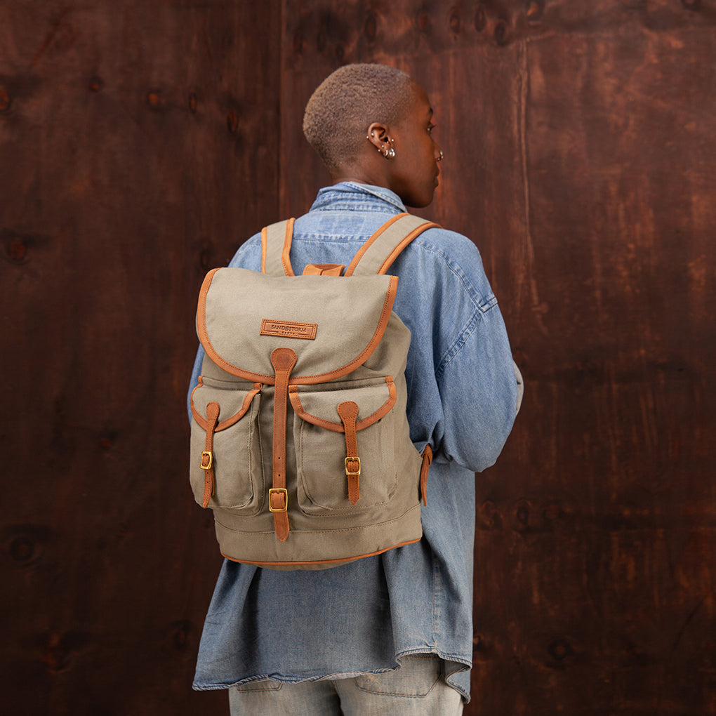 Canvas Moshi Backpack - Sandstorm Kenya (KE)
