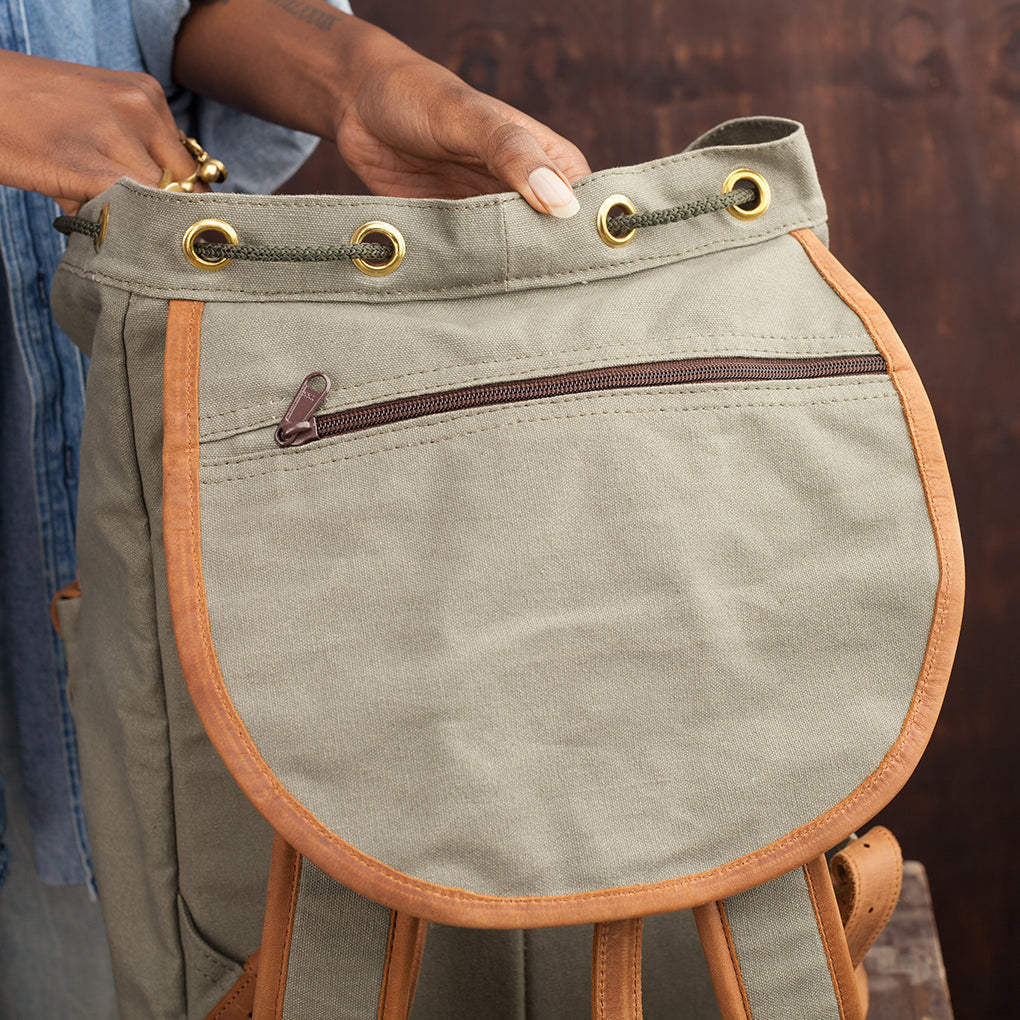 Canvas Moshi Backpack - Sandstorm Kenya (KE)