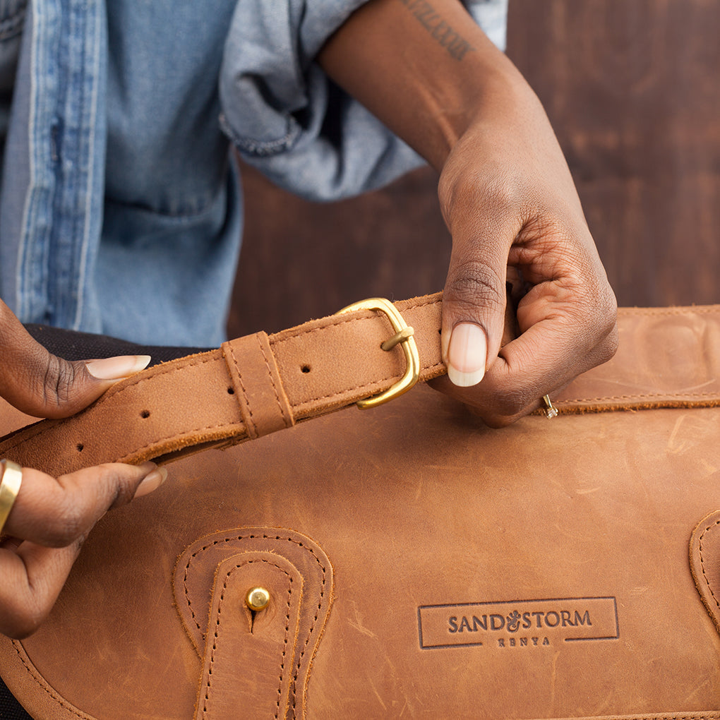 Canvas Dominic Satchel - Sandstorm Kenya (KE)