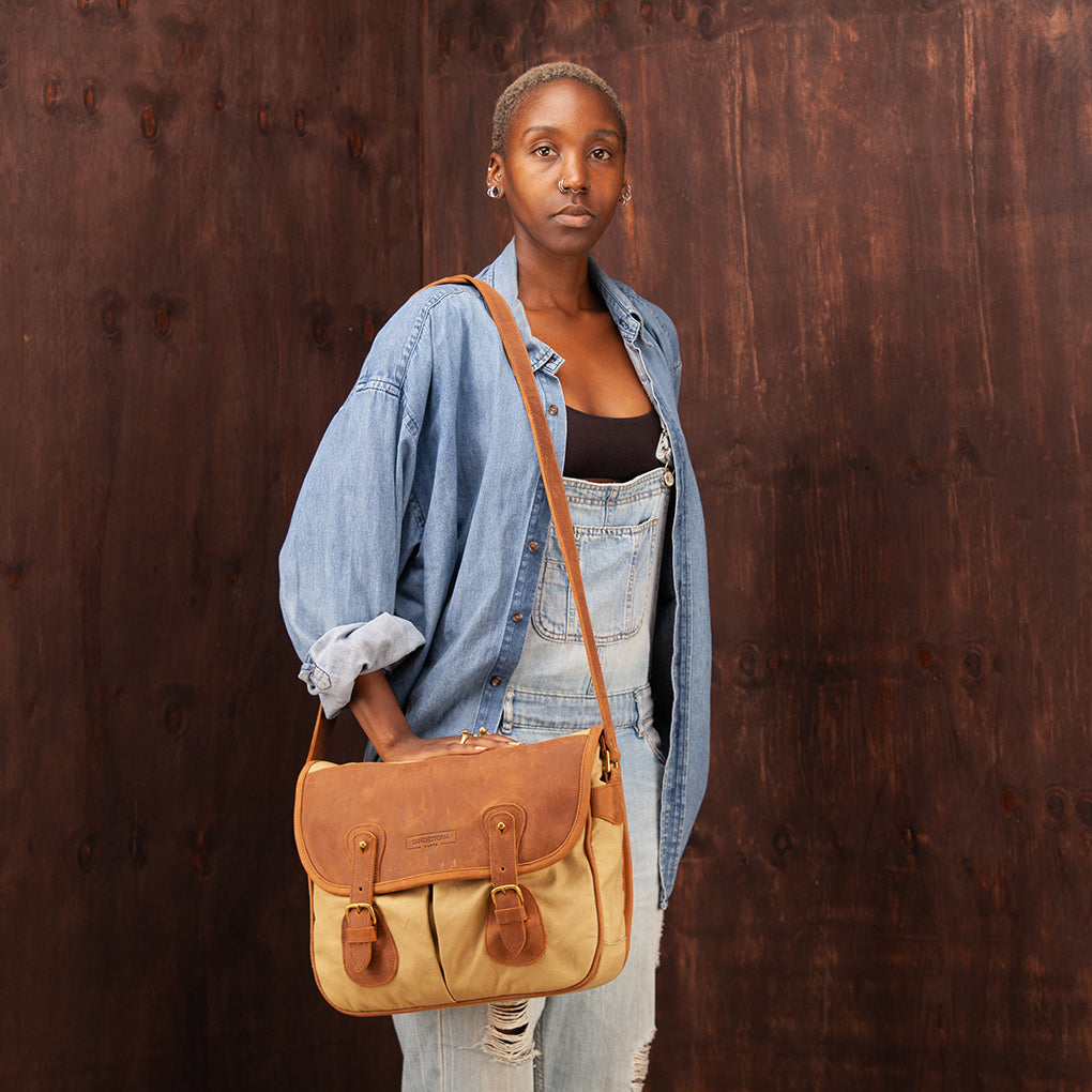 Canvas Dominic Satchel - Sandstorm Kenya (KE)