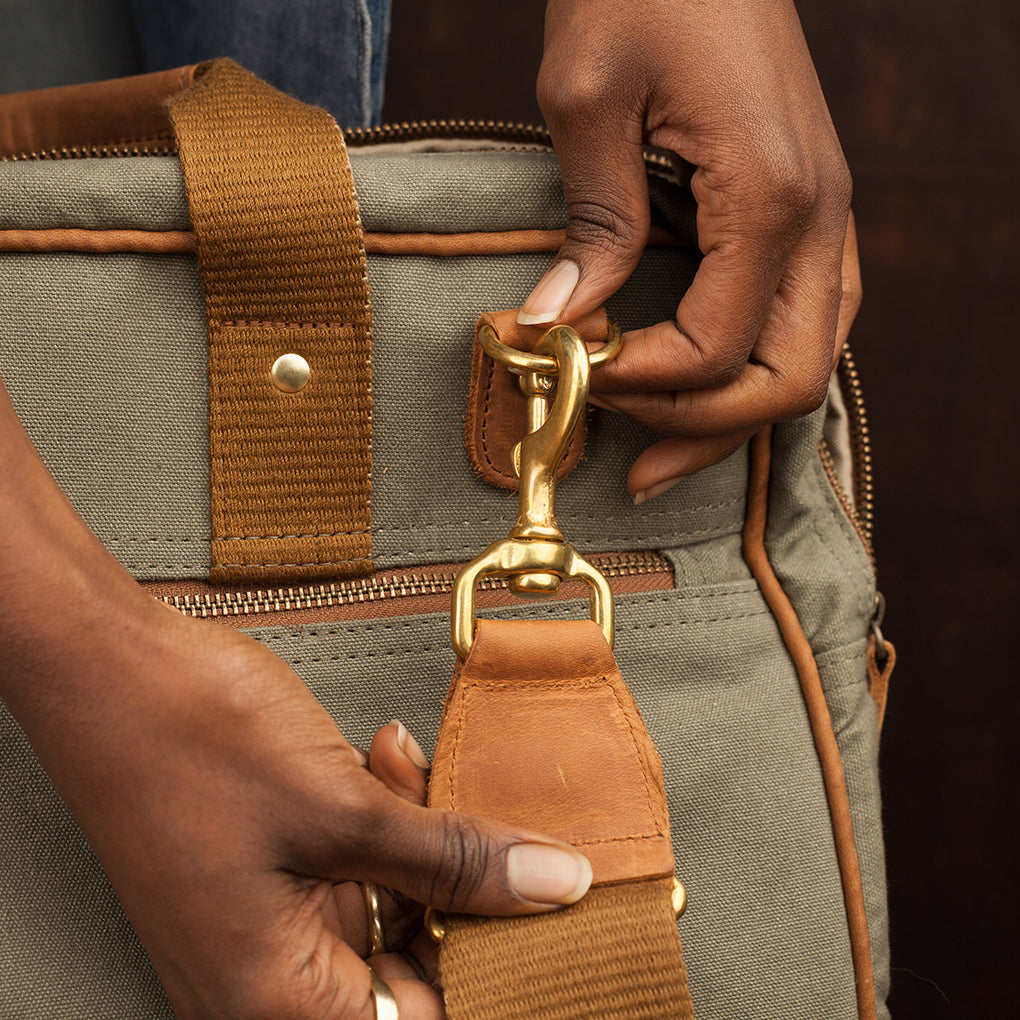 Canvas Sylvester Work Bag - Sandstorm Kenya (KE)