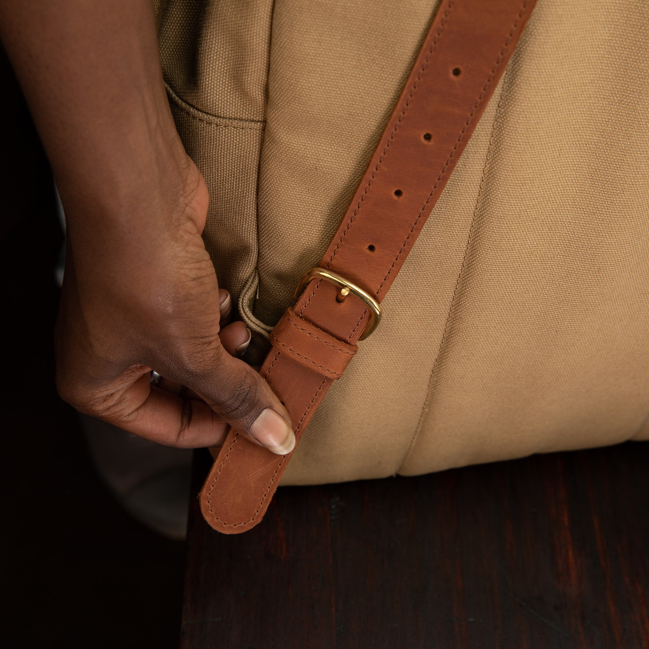 Canvas Hillary Backpack - Sandstorm Kenya (KE)