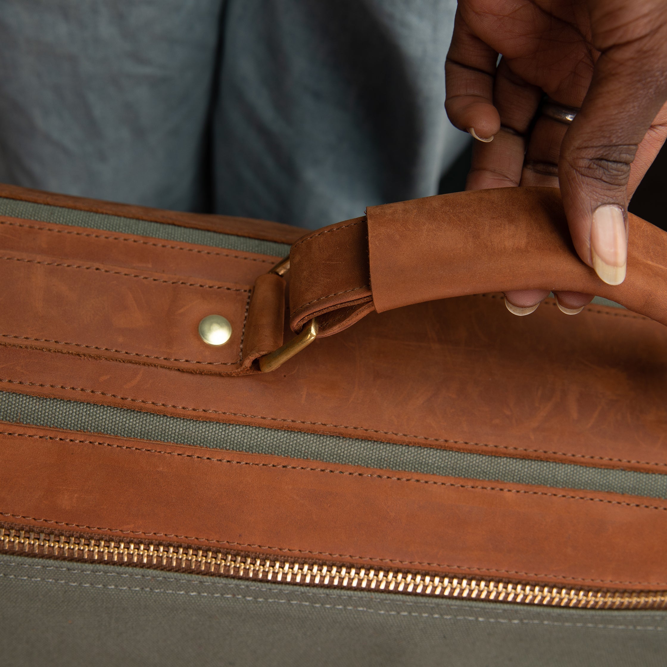 Canvas Executive Briefcase - Sandstorm Kenya (KE)