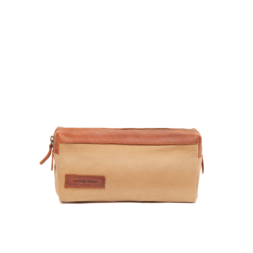 Canvas Weekend Washbag - Sandstorm Kenya (KE)