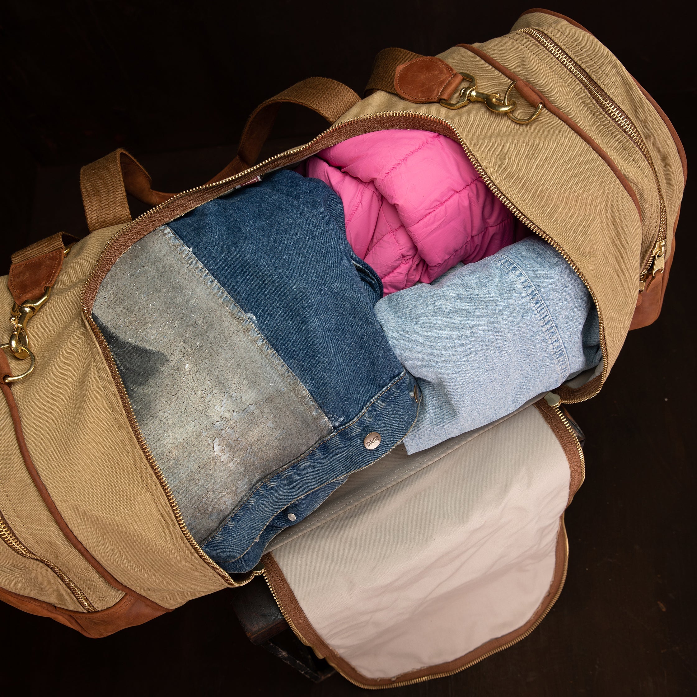 Canvas Pioneer Duffle Bag - Sandstorm Kenya (KE)