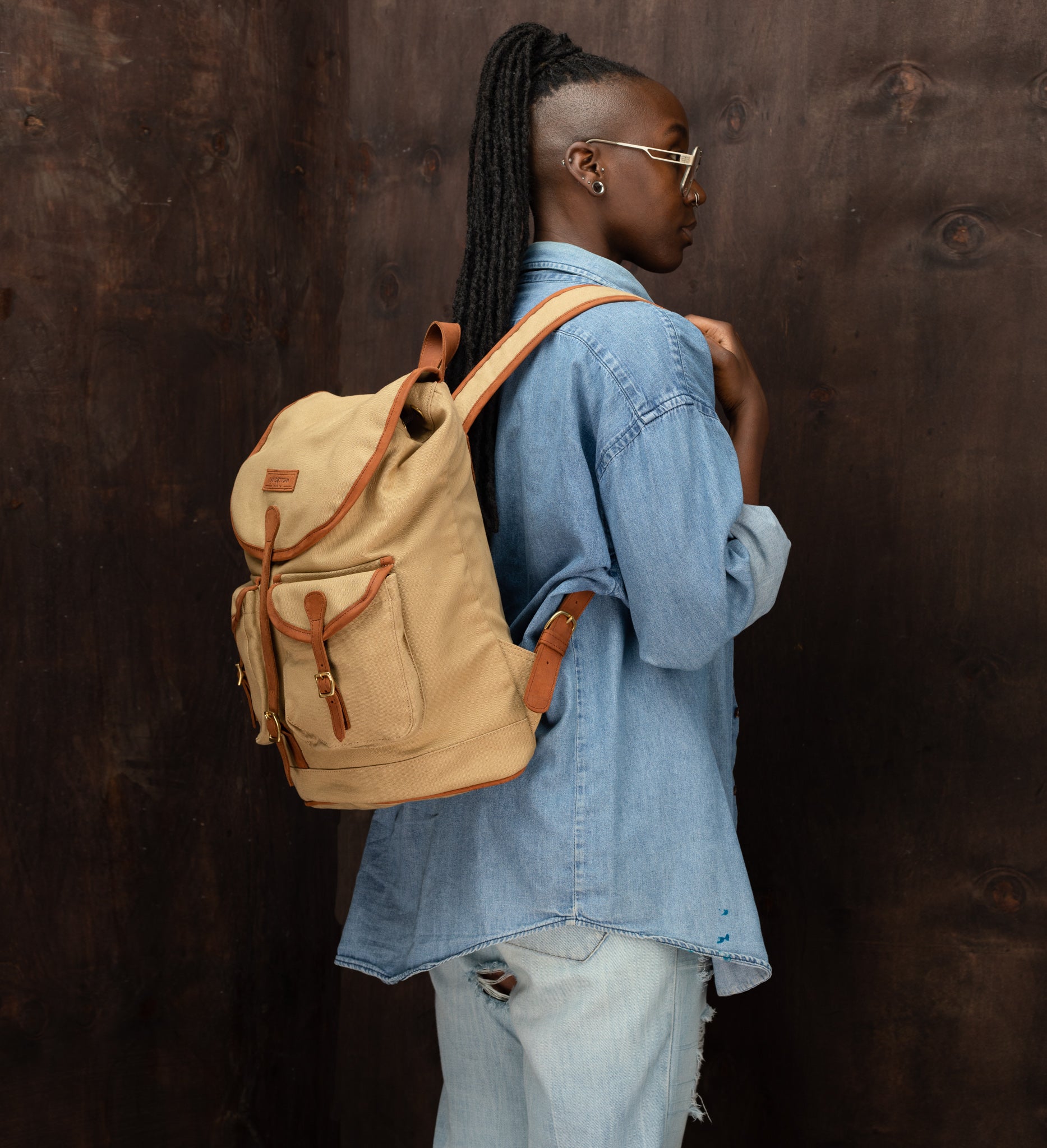 Canvas Moshi Backpack - Sandstorm Kenya (KE)