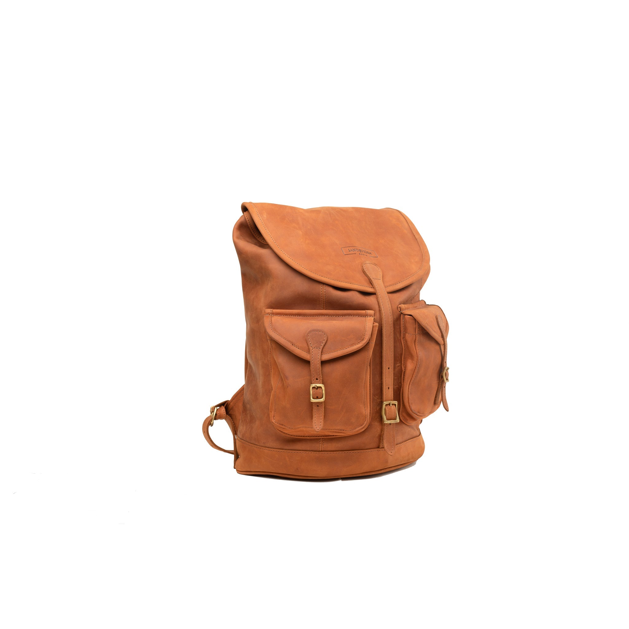 Pull-up Leather Moshi Backpack - Sandstorm Kenya (KE)