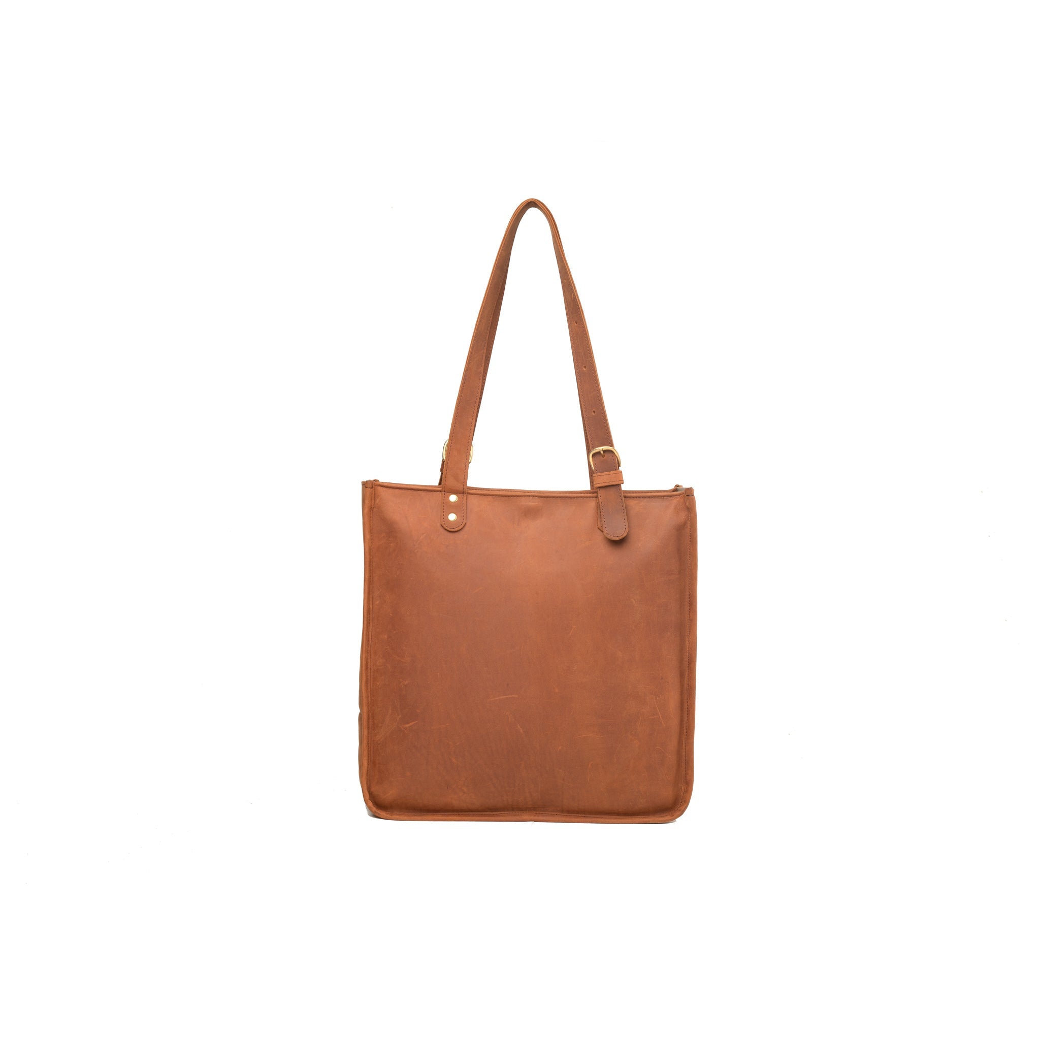 Pull-up Leather Pauline Tote - Sandstorm Kenya (KE)