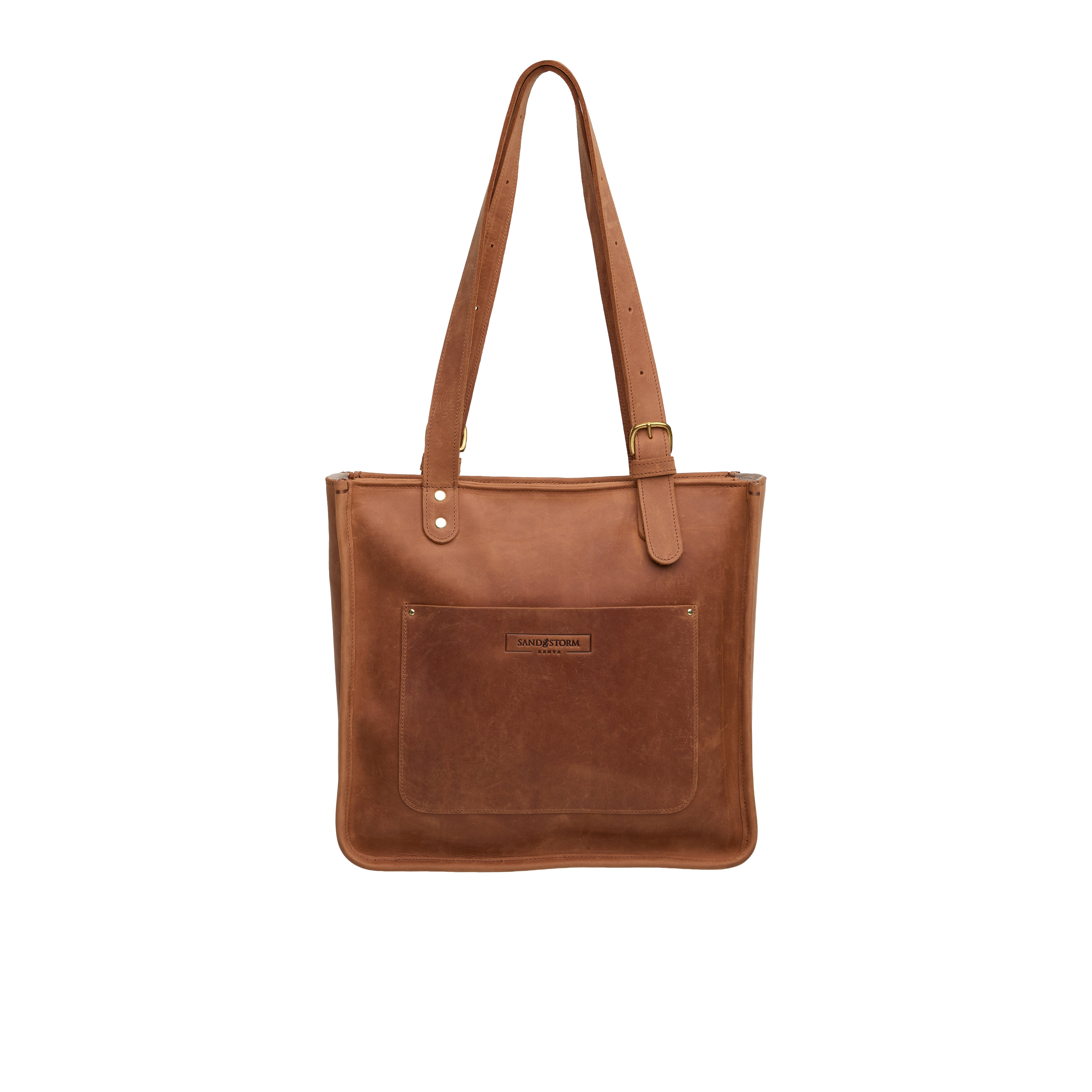 Pull-up Leather Pauline Tote