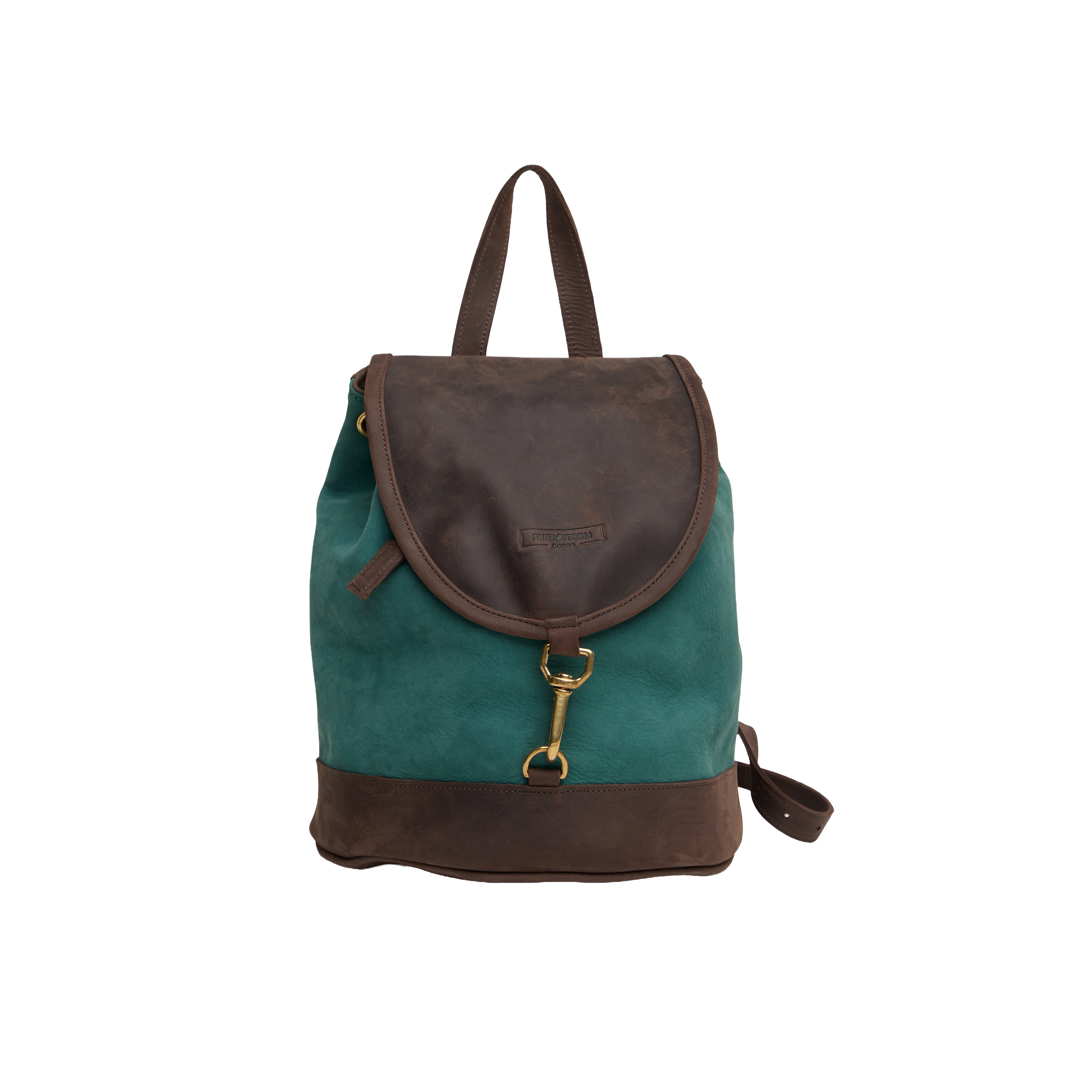Suede Cecilia Backpack (Mocha Leather)