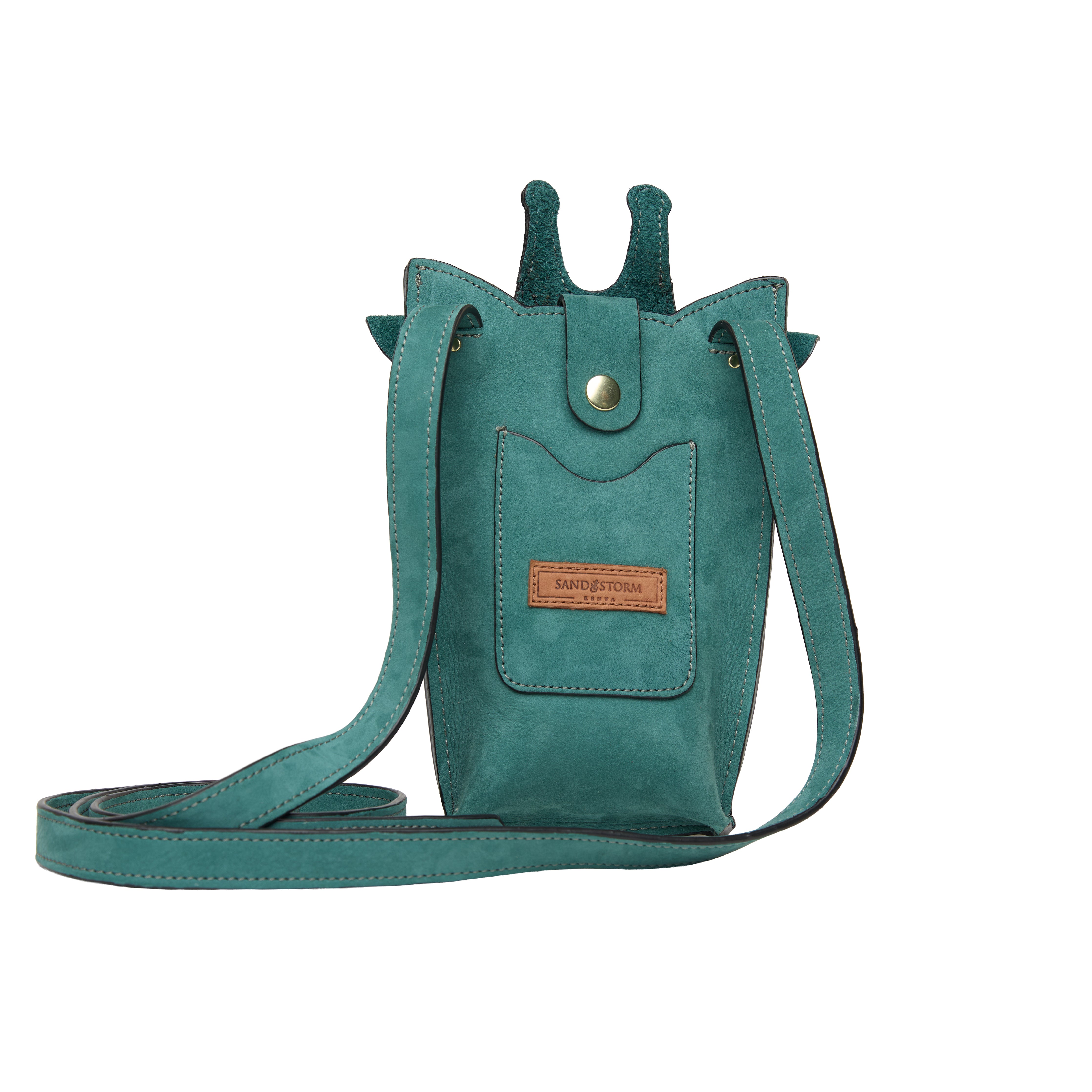 Suede Phone Purse Girraffe