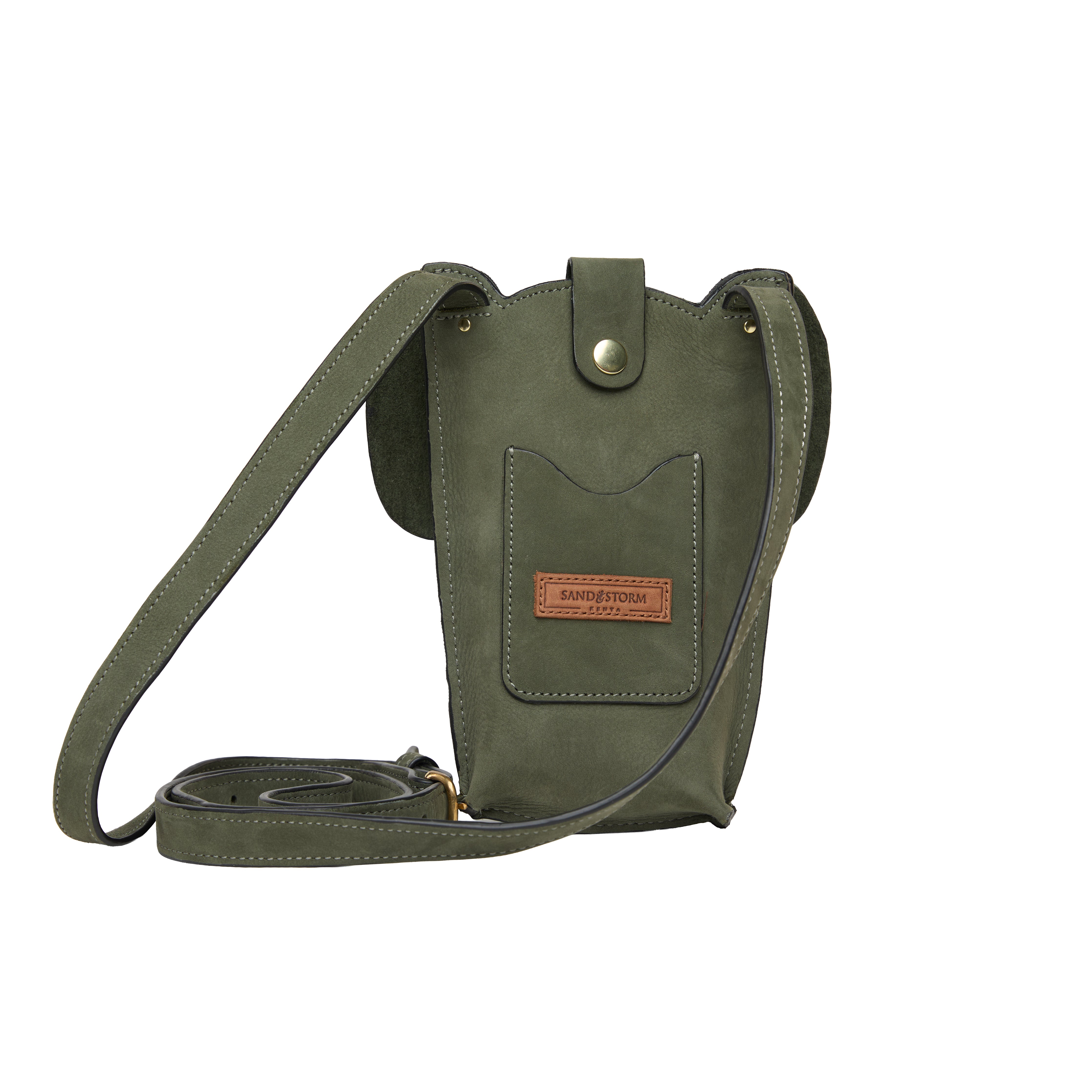 Suede Phone Purse Elephant