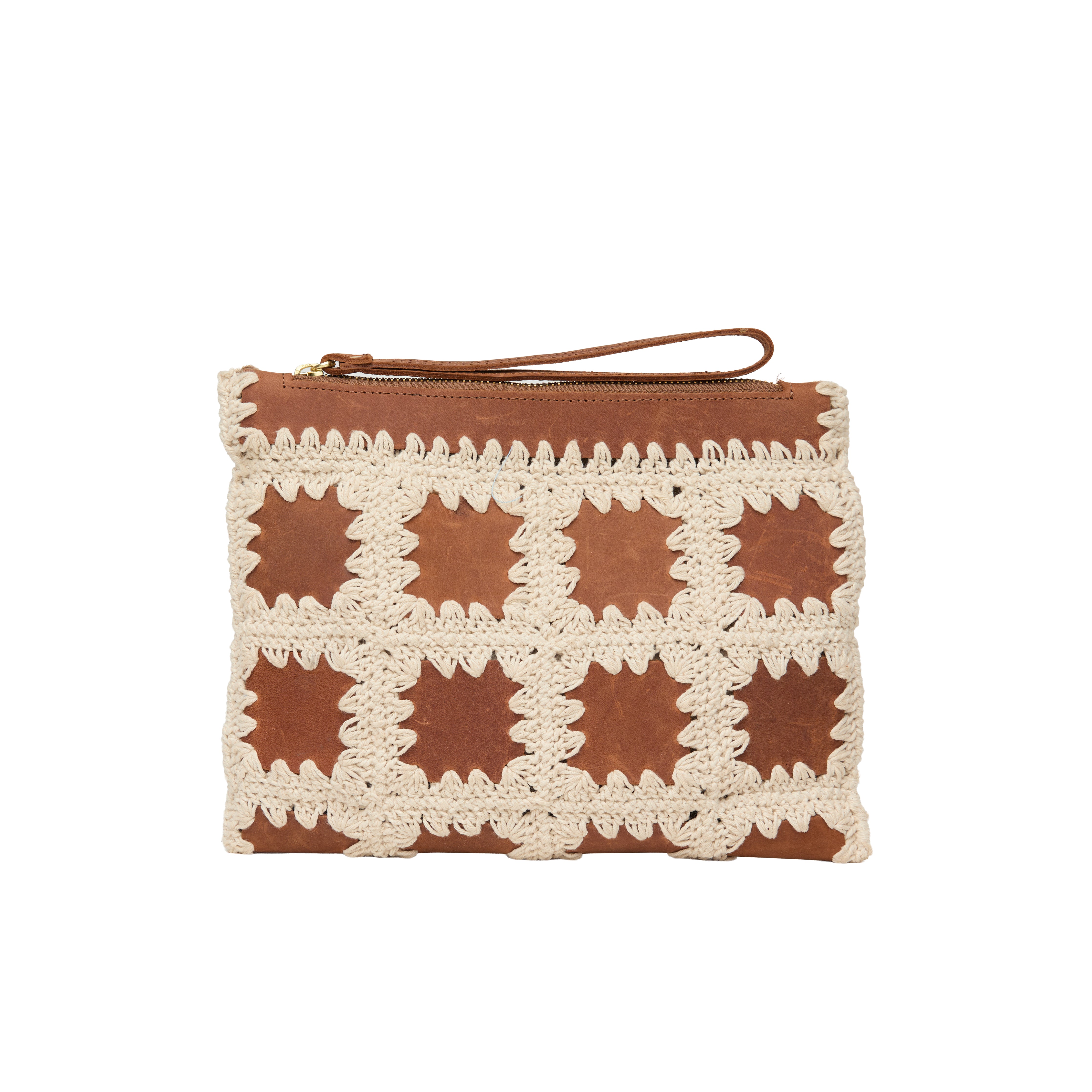 Pull-up Crochet pouch