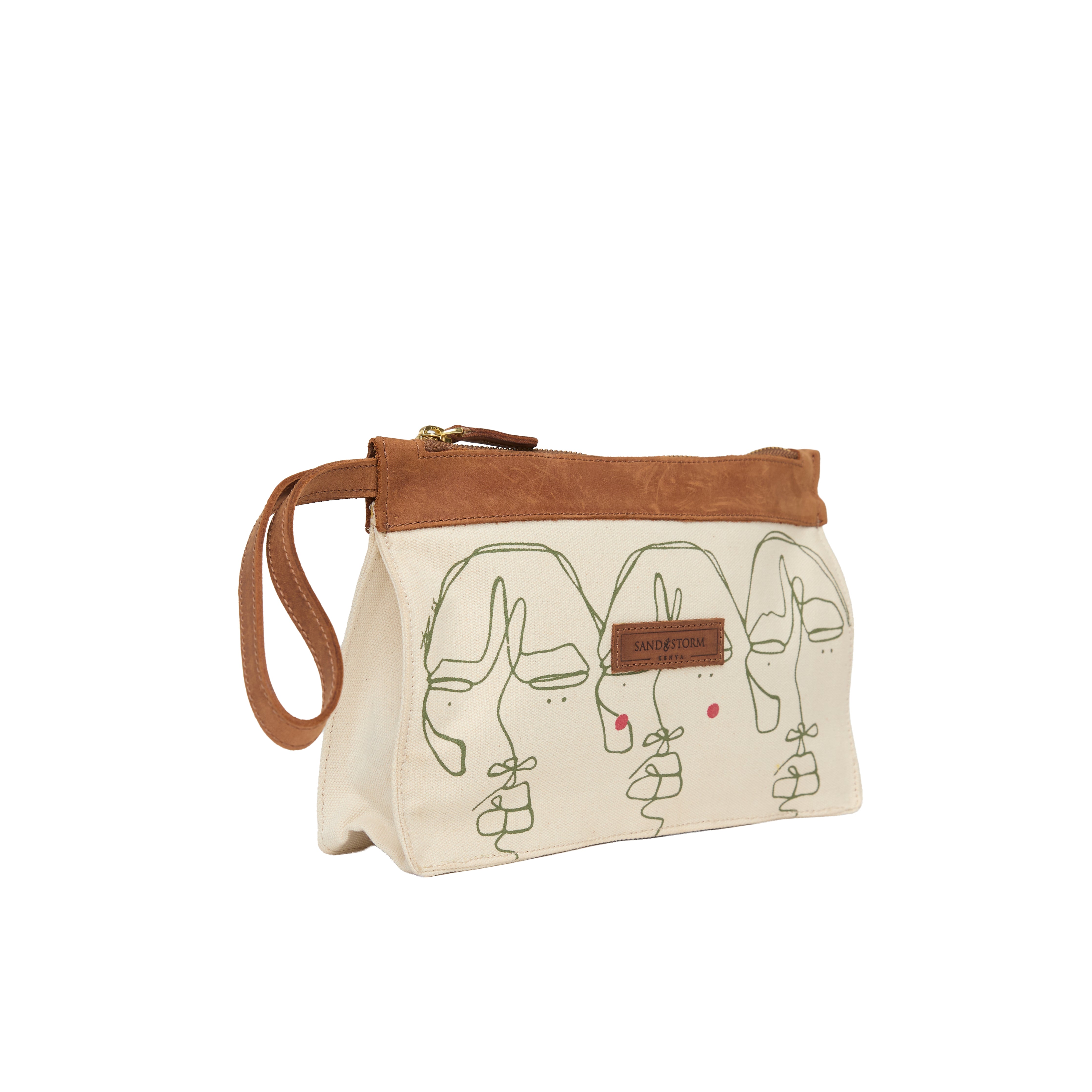 Canvas Agnes Pouch Sita Print x EndoSquared