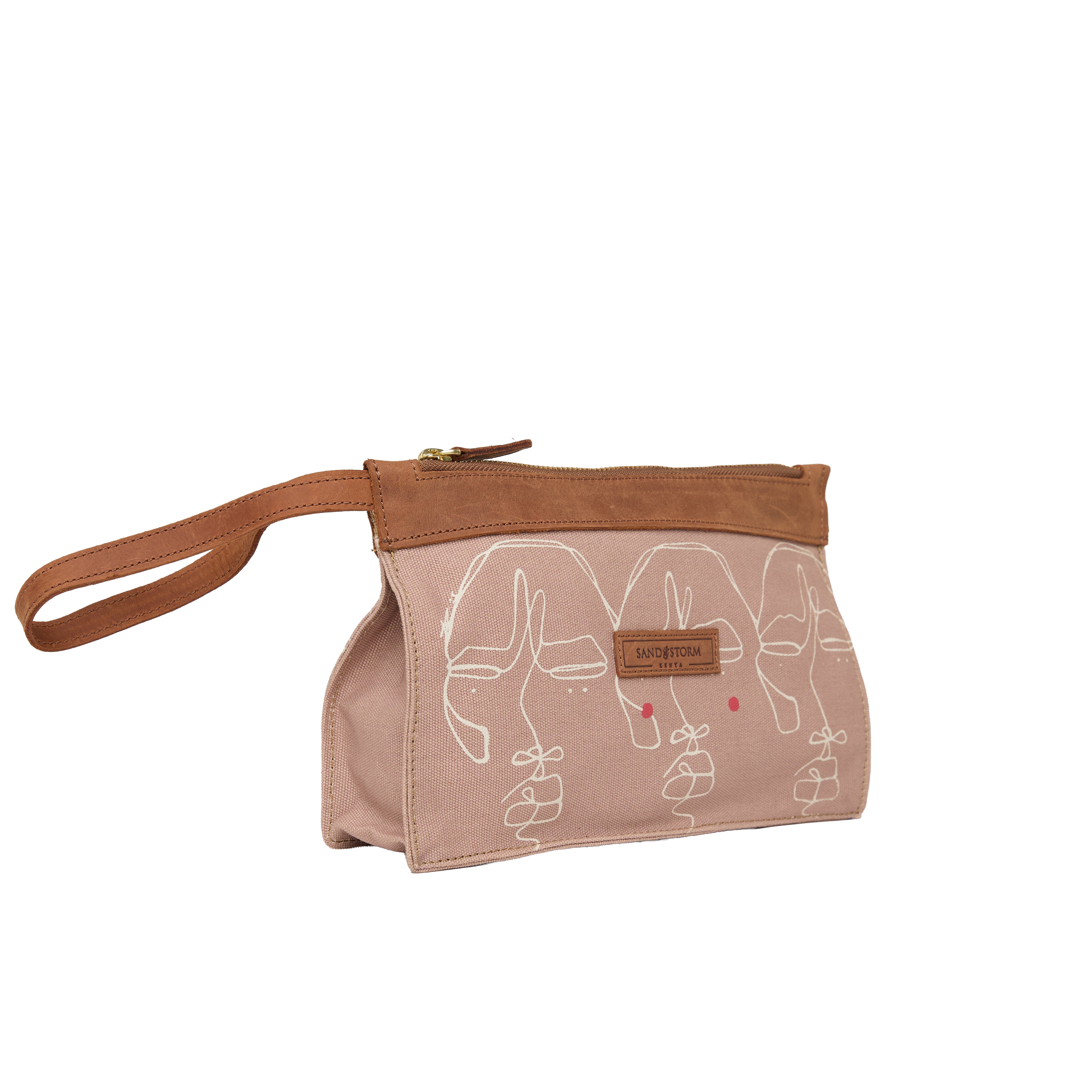 Canvas Agnes Pouch Sita Print x EndoSquared