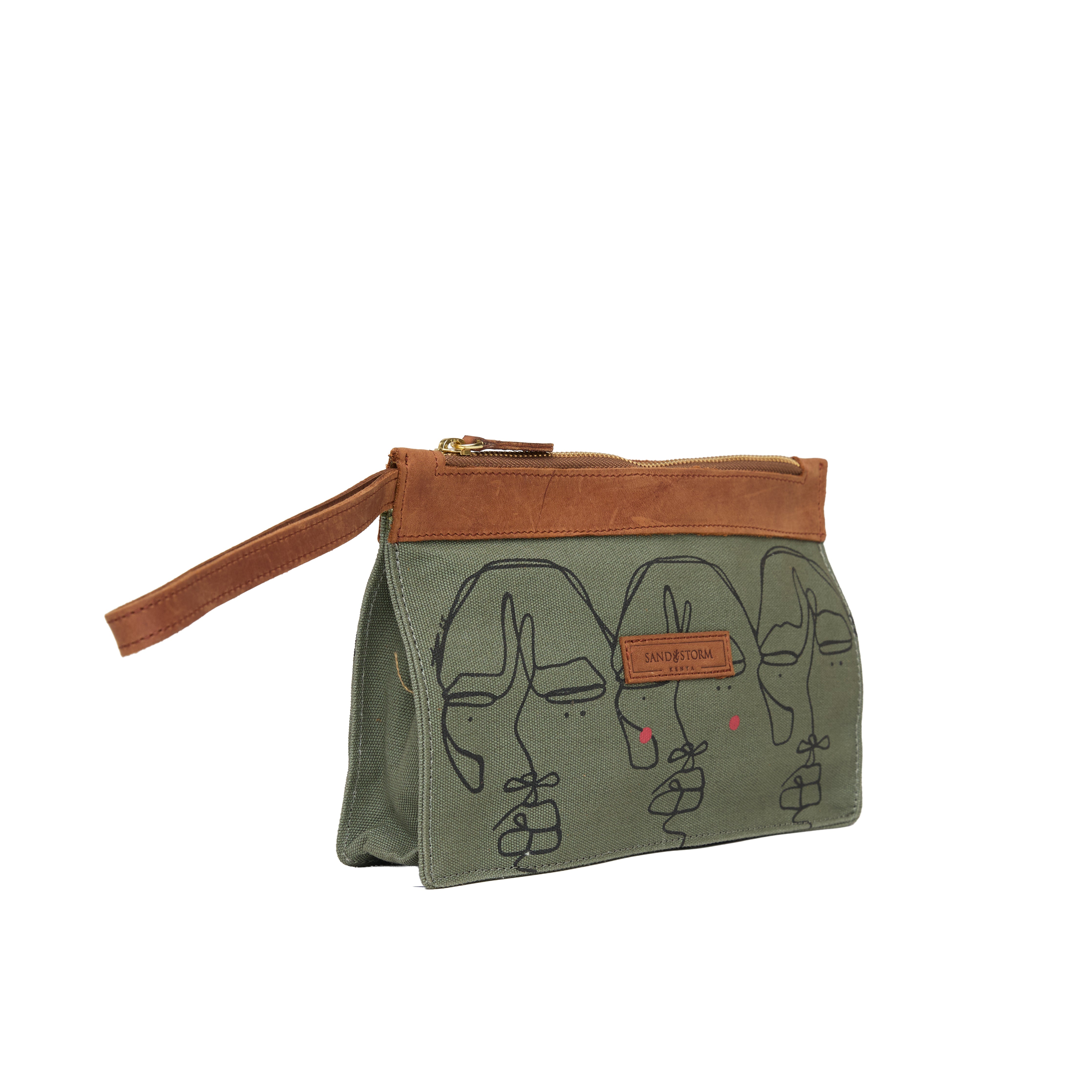 Canvas Agnes Pouch Sita Print x EndoSquared