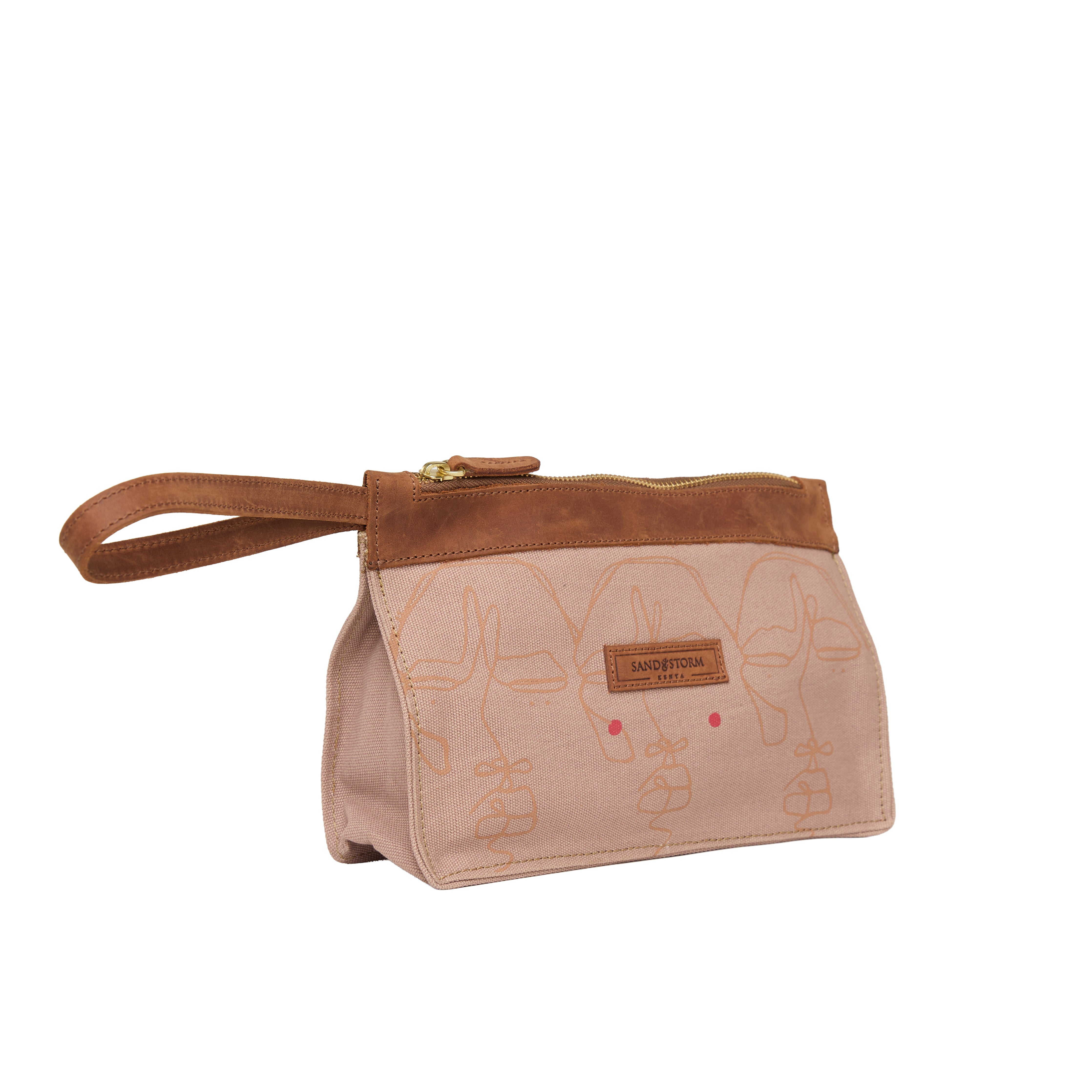 Canvas Agnes Pouch Sita Print x EndoSquared