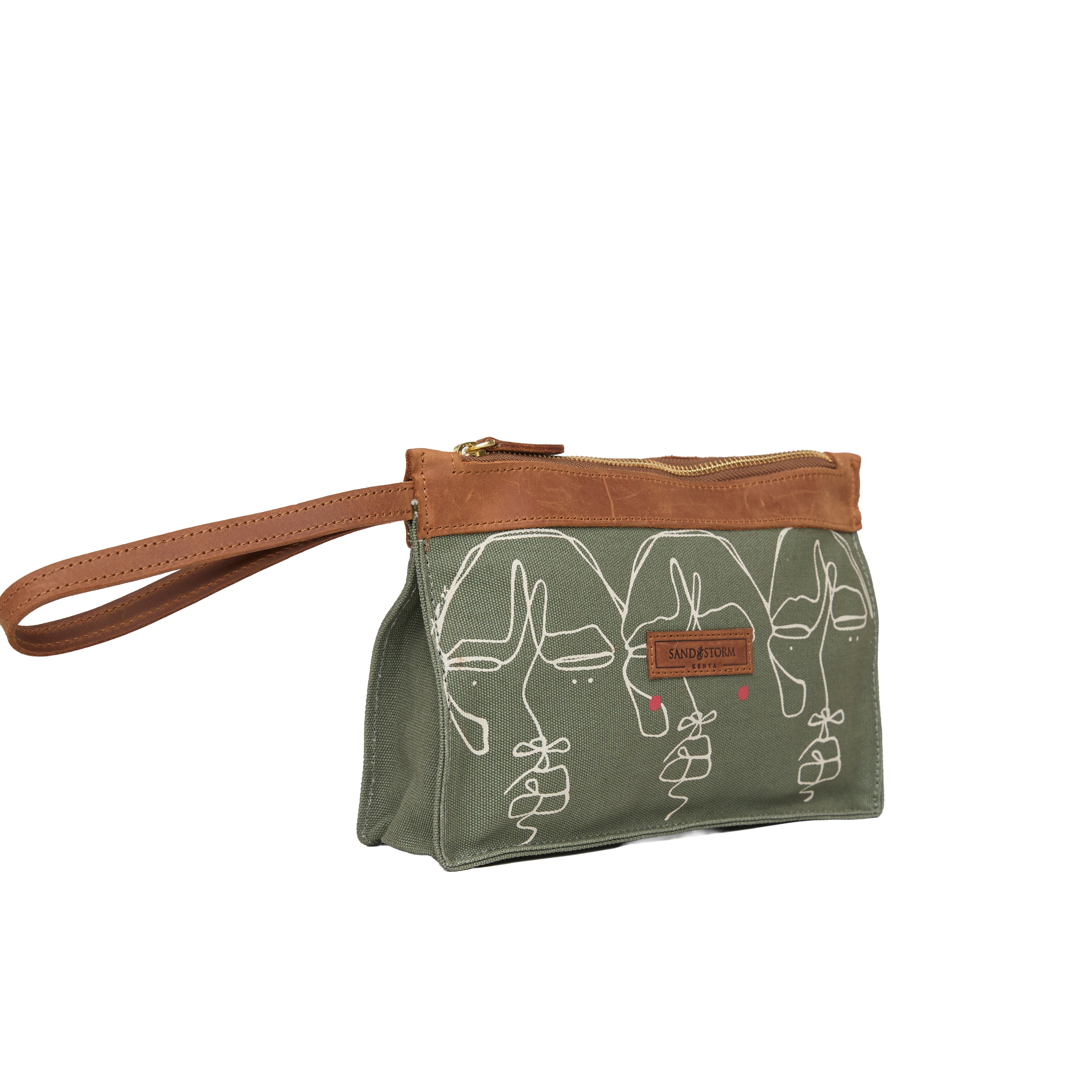 Canvas Agnes Pouch Sita Print x EndoSquared